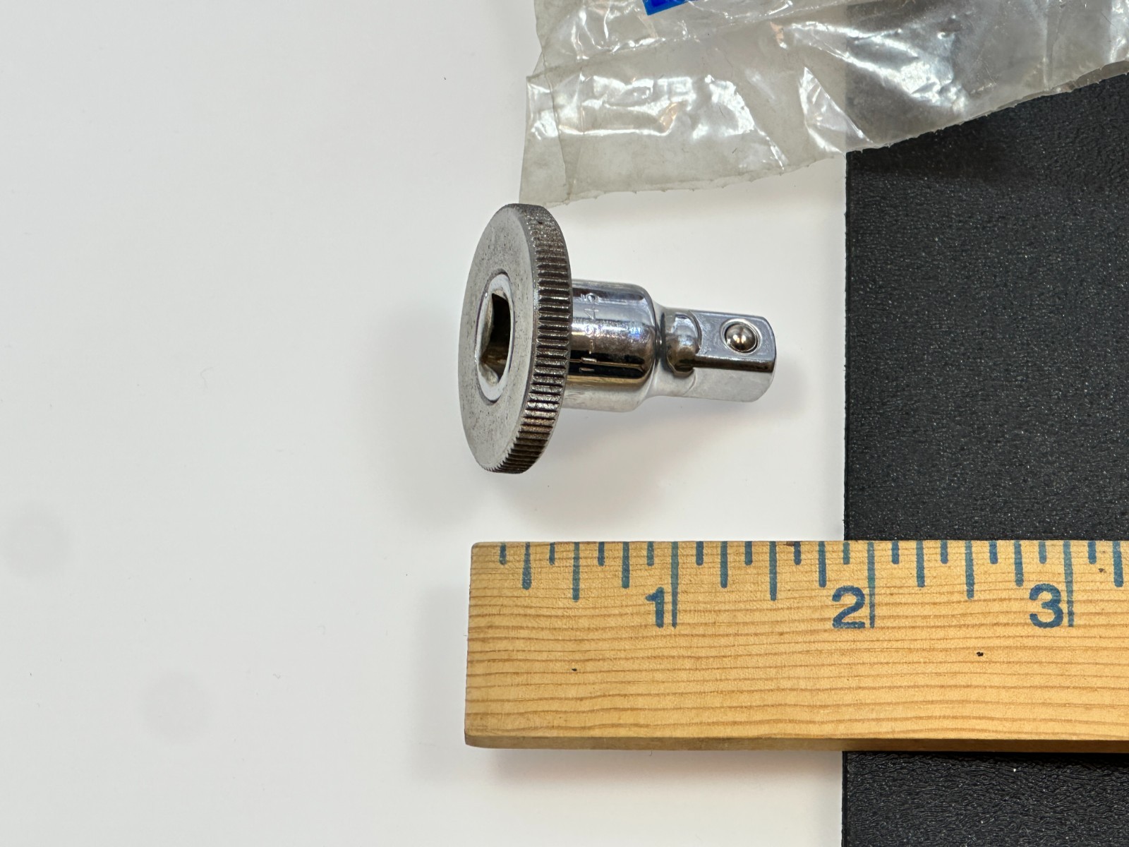 NOS Armstrong Tools USA 3/8″ Drive Thumb Wheel Spinner Ratchet Adapter, 11-945