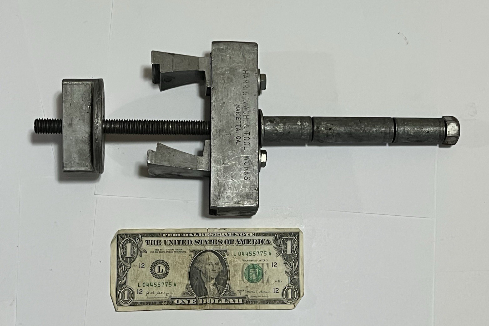 Harris Machine & Tool Works Vintage Transmission Clutch Spring Compressor Tool