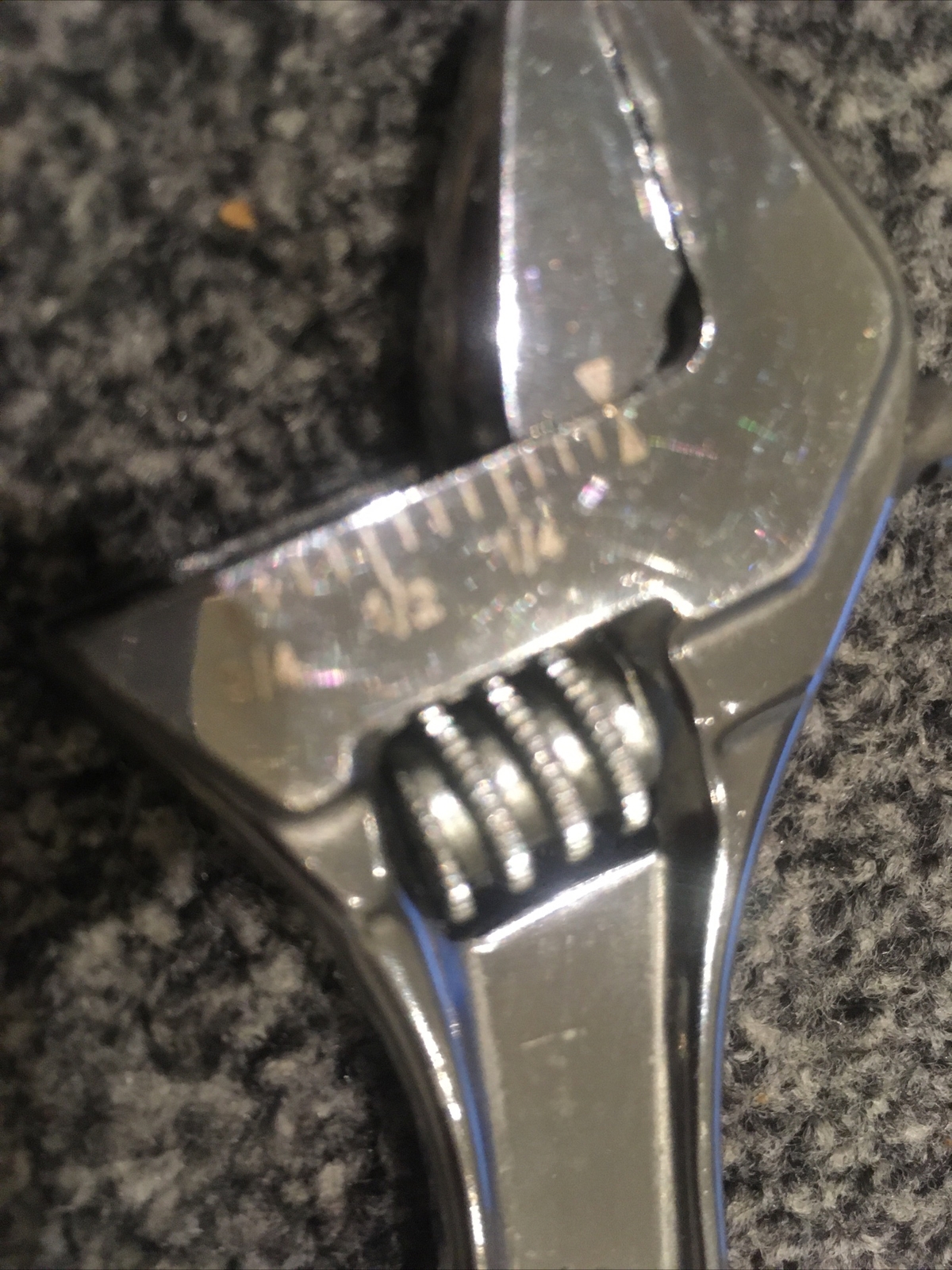 #ba467 NEW! SNAP-ON AD6B 6″ ADJUSTABLE WRENCH 150mm