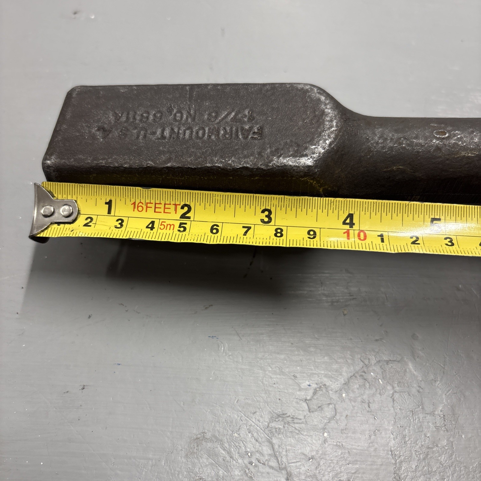 Vintage Fairmount USA 12 Point Offset Striking Face Box Flogging Wrench VGC 13”