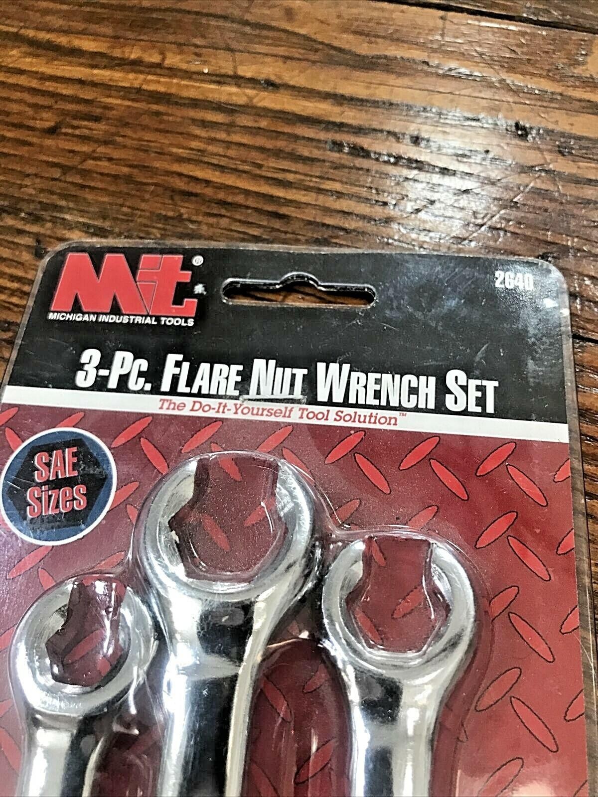 NEW Mit 3pc Flare Nut Wrench Set MICHIGAN INDUSTRIAL TOOLS