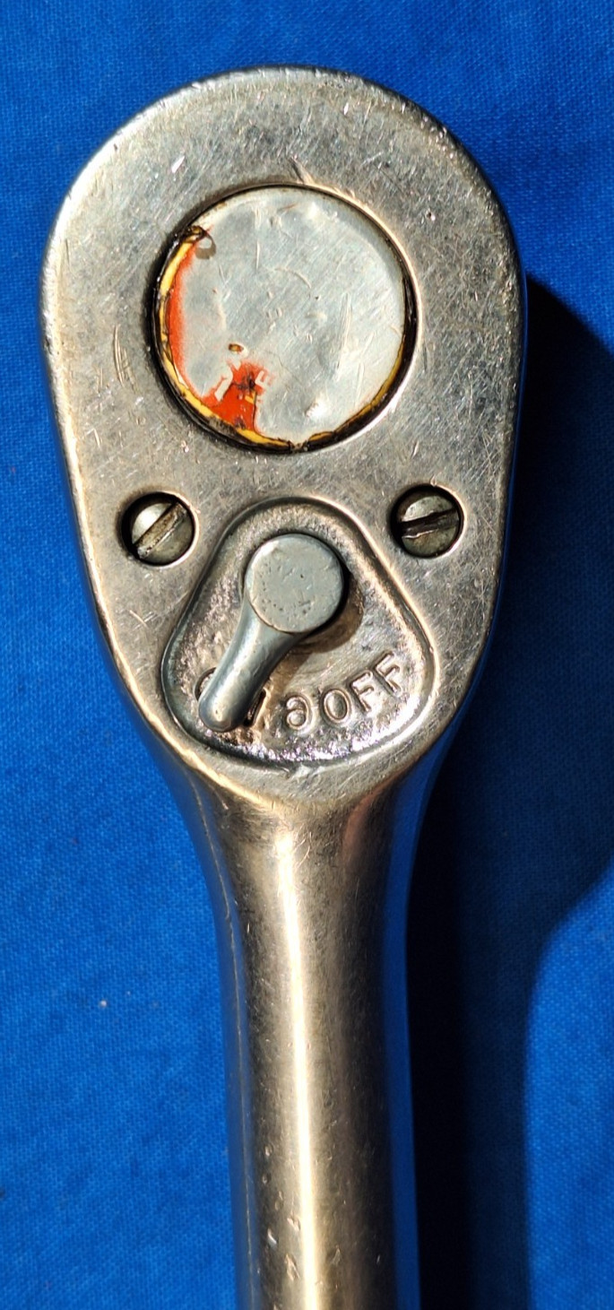 1976 old logo Snap-On SL715 1/2″ drive ratchet 15″ long