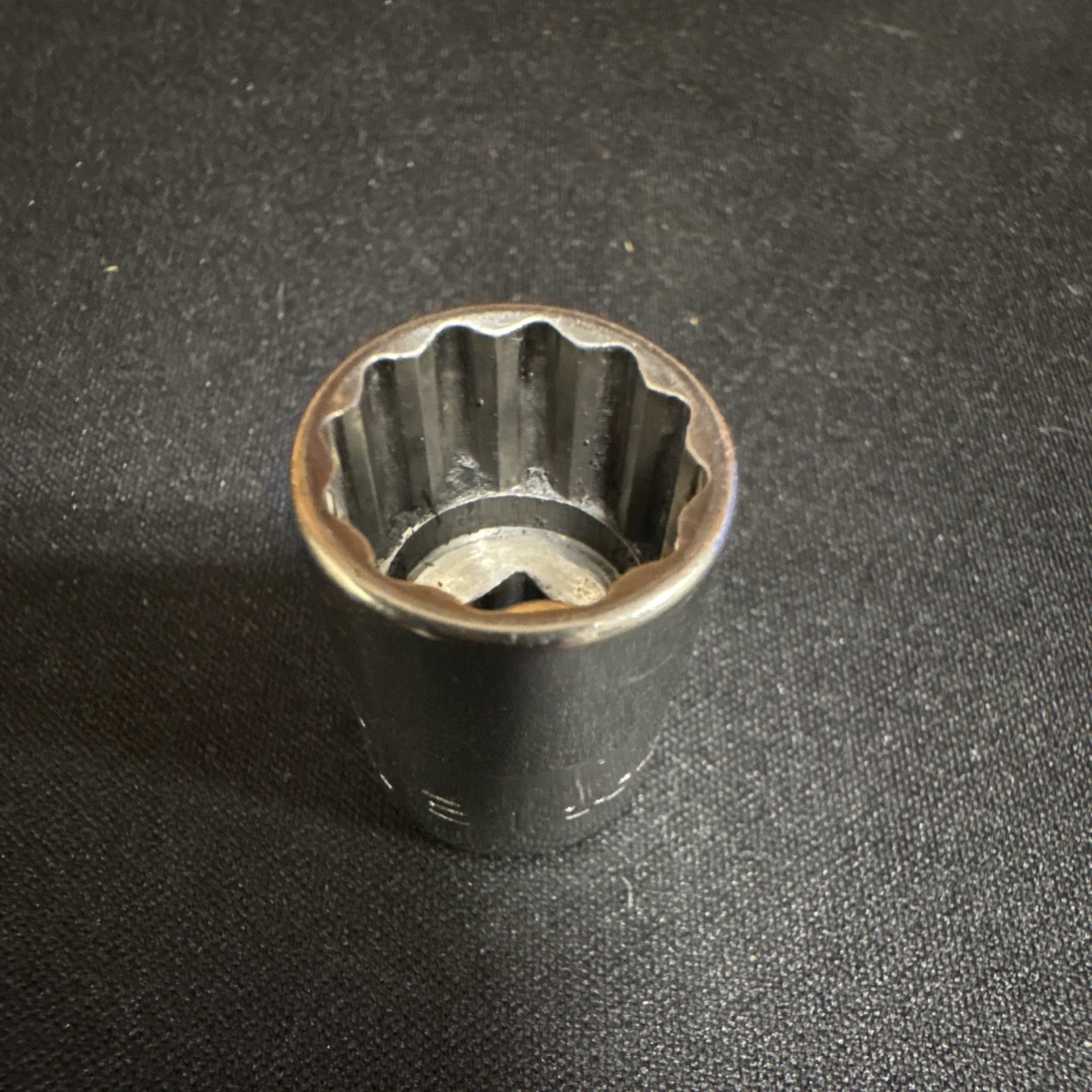 Snap On 1/4 In Drive 12 Point 1/2 In Socket TMD16