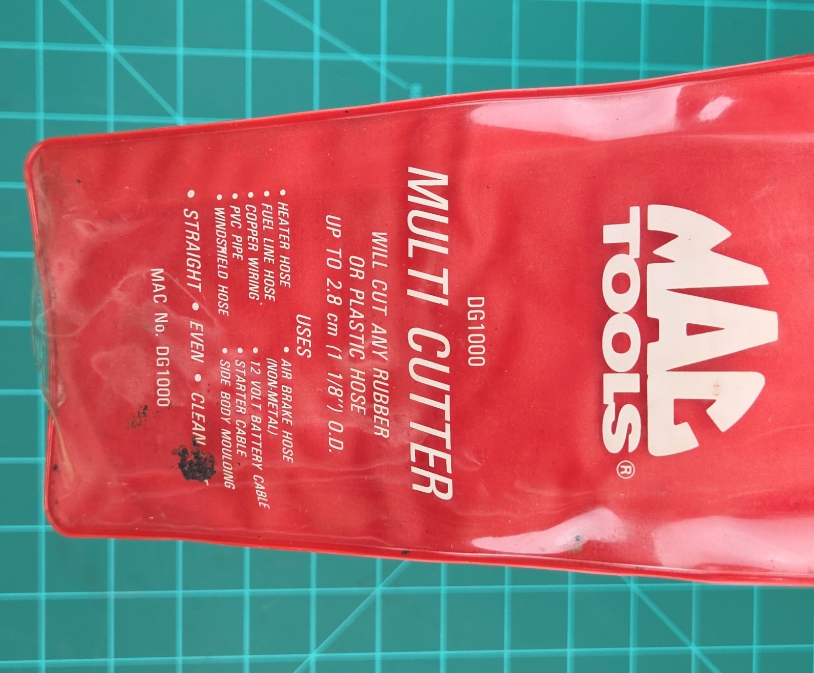 Mac Tools DG1000 Multi Cutter 1-1/8″ Hose Cutting Pliers in POUCH