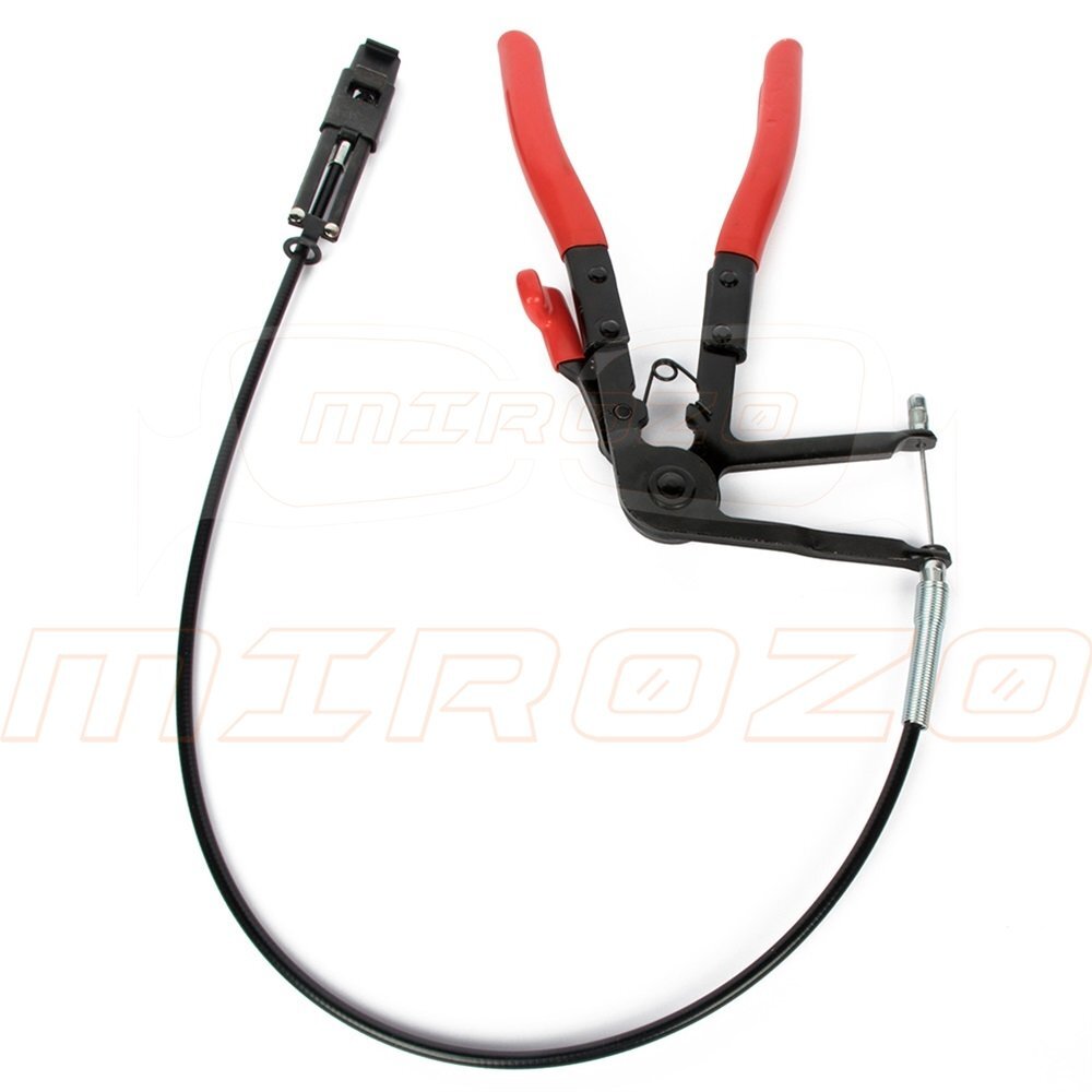 24» Cable Wire Hose Clamp Pliers Car Repairs Removal Tools Long Reach Flexible