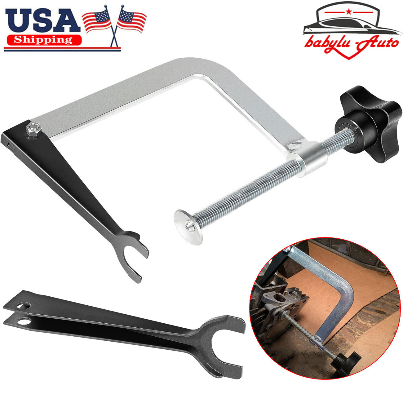 23300 Small Engine Valve Spring Compressor For 3/8″ to 1-1/16″, Harley-Davidson