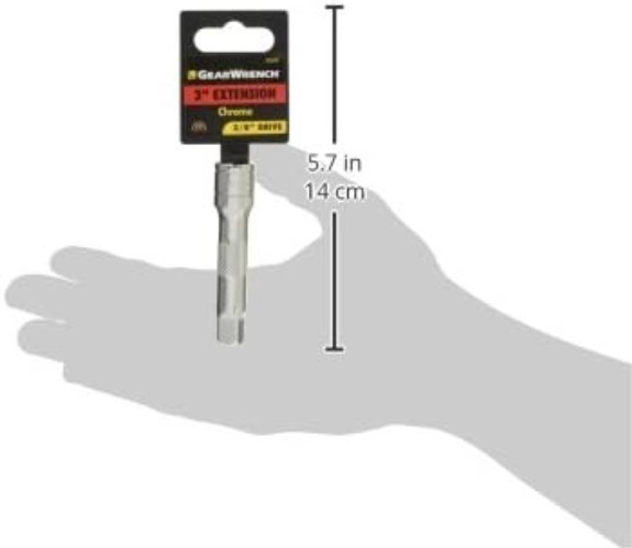 Ratcheting Drive Extension 3″ – Lightweight & Secure Socket Retention