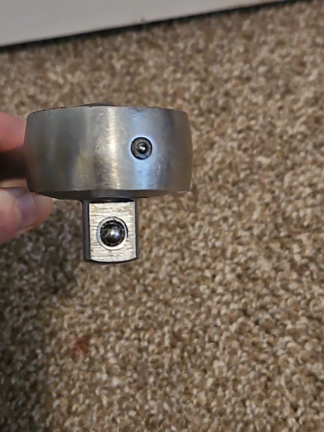 Craftsman USA 1/2″ Drive Flying V Oil Port Ratchet Forged Handle Pear Head Vtg A