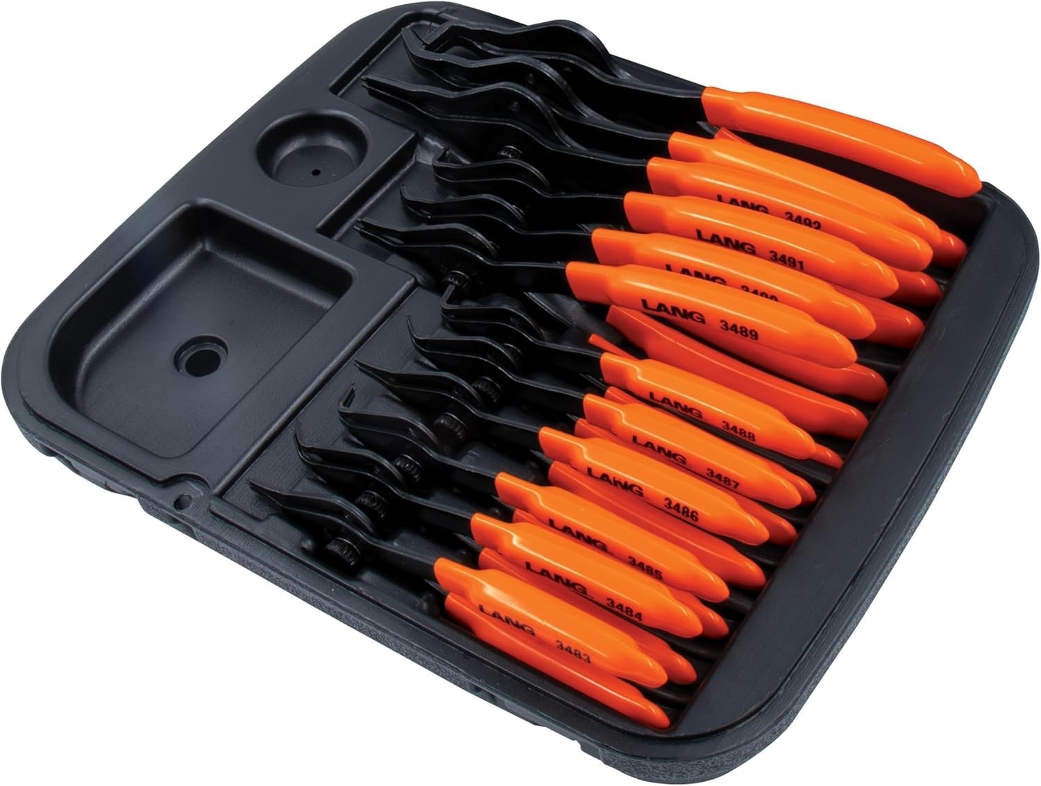 Lang Tools 3495 12-Piece Snap Ring Pliers Set – Internal/External Precision