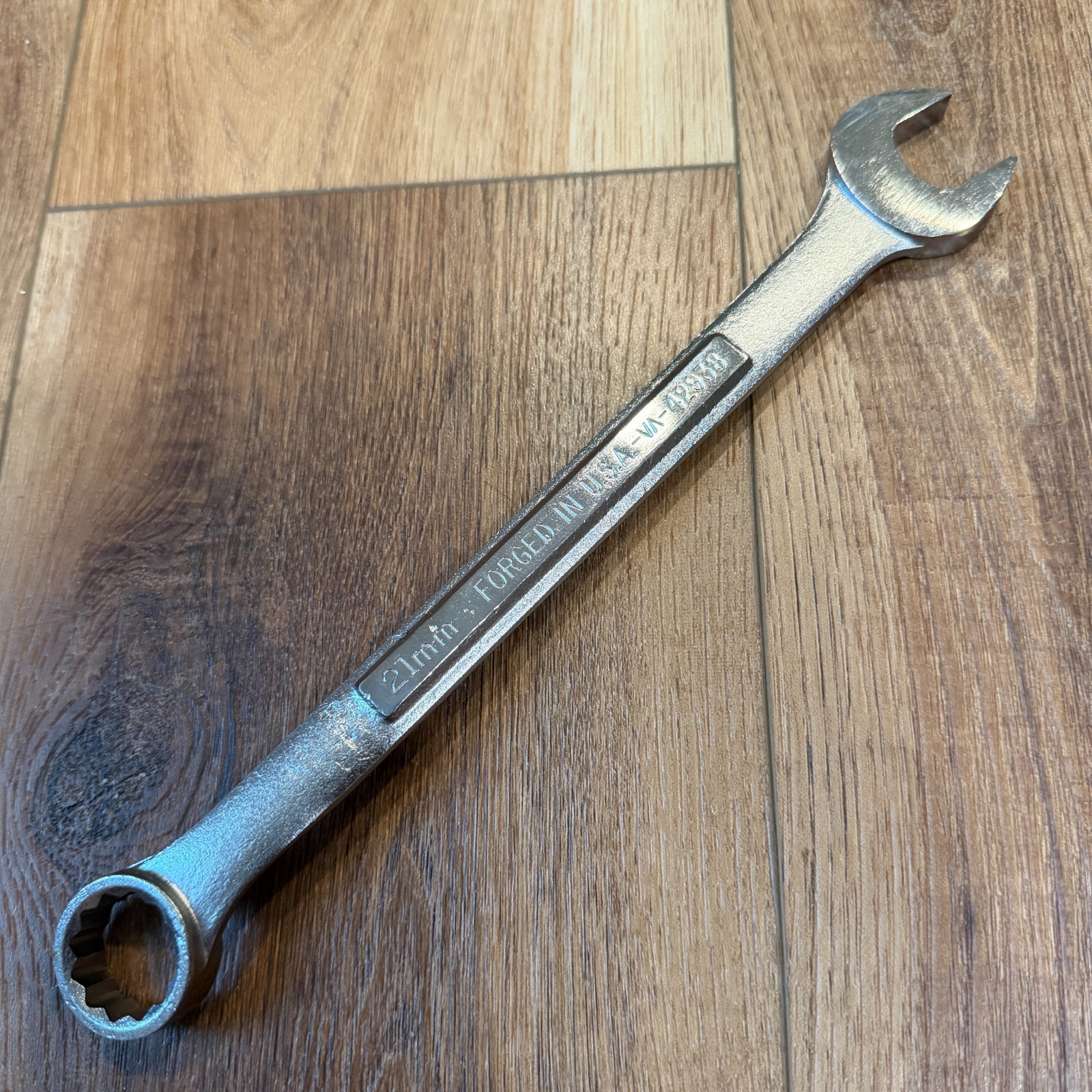 Craftsman Tools USA 42938 VA Metric 21mm Chrome Combination Wrench 12 Point