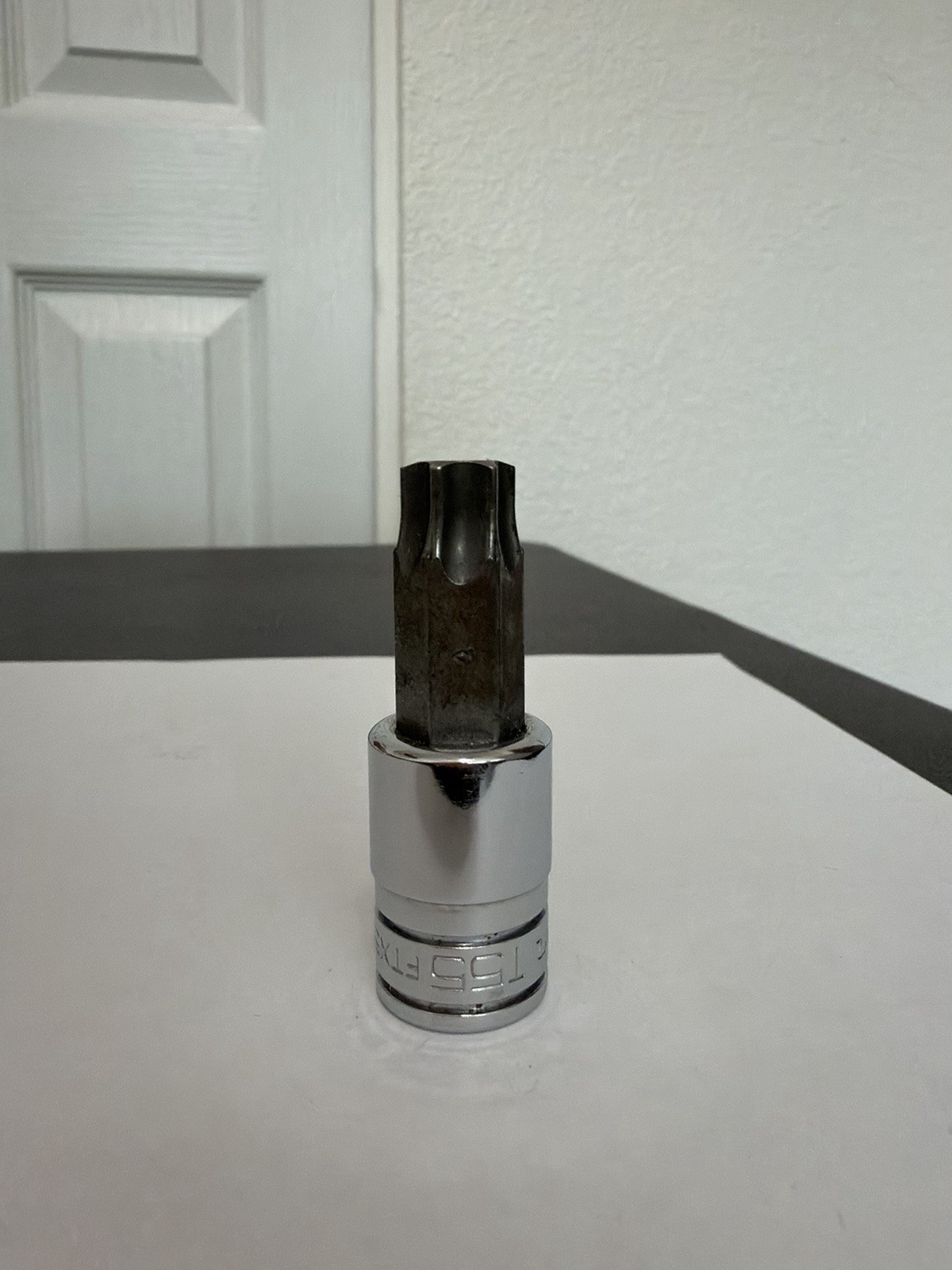 SNAP-ON FTX55E Standard T55 Torx Bit Chrome Socket Driver 3/8” Dr.