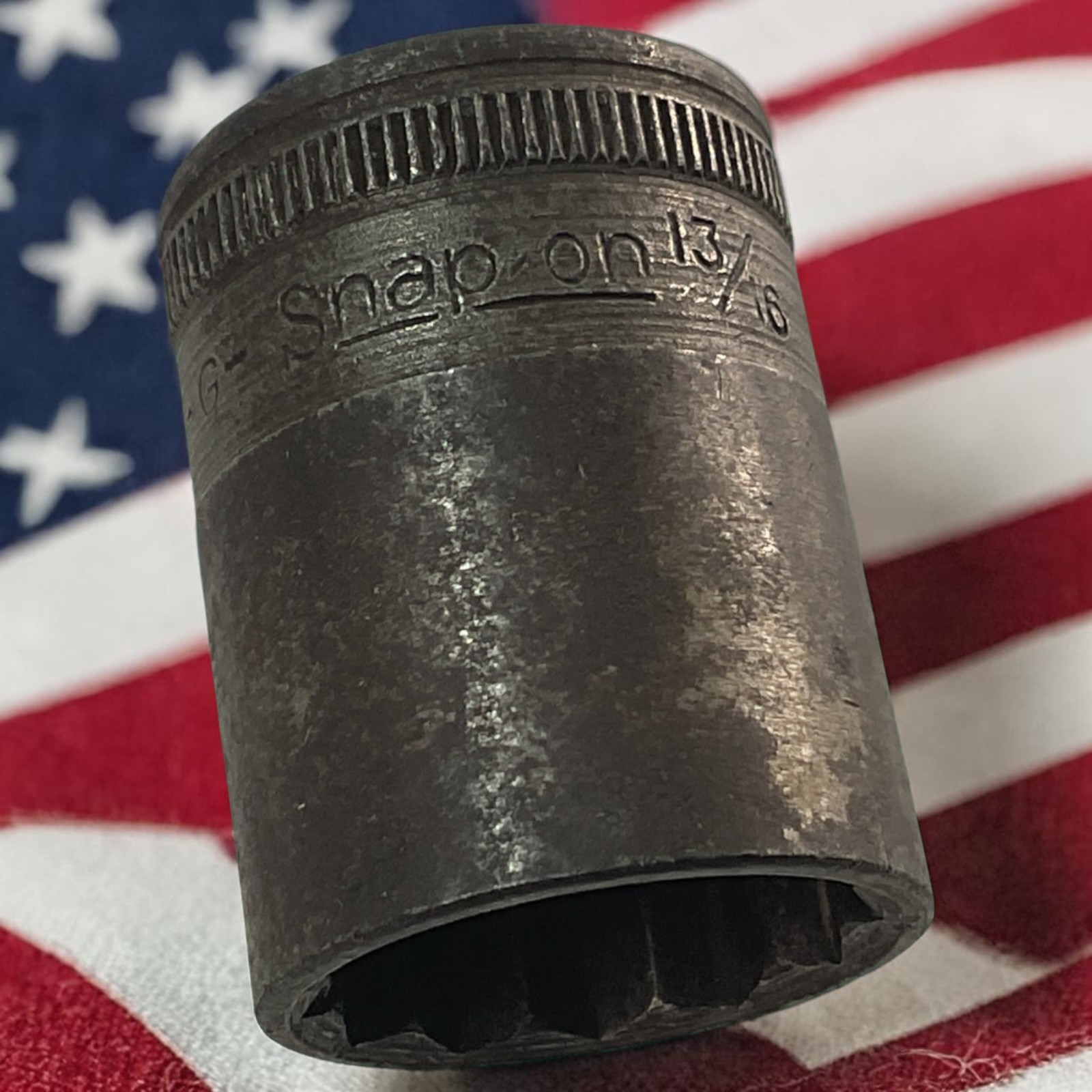 Snap-on Socket 13/16″ 12 Point 1/2″ Drive SW260 Sold As Pictured Mechanic Tool