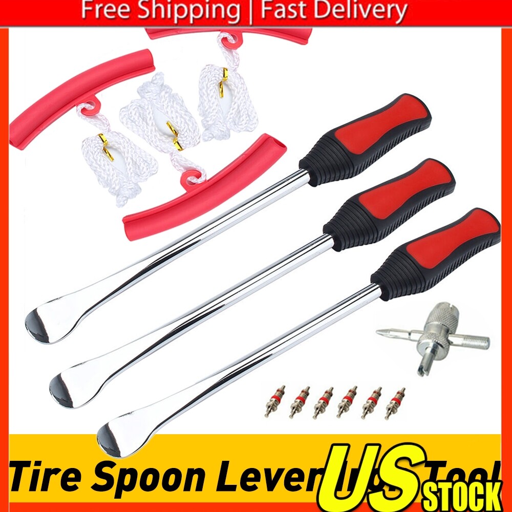Professional ATV Motorcycle Bike Spoon Tire Lever Iron Tool Change Kit Durable B