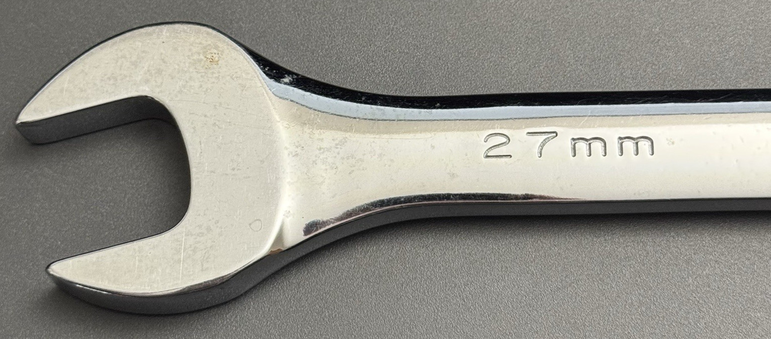SK 27mm x 30mm Double Open Ended Wrench 86527