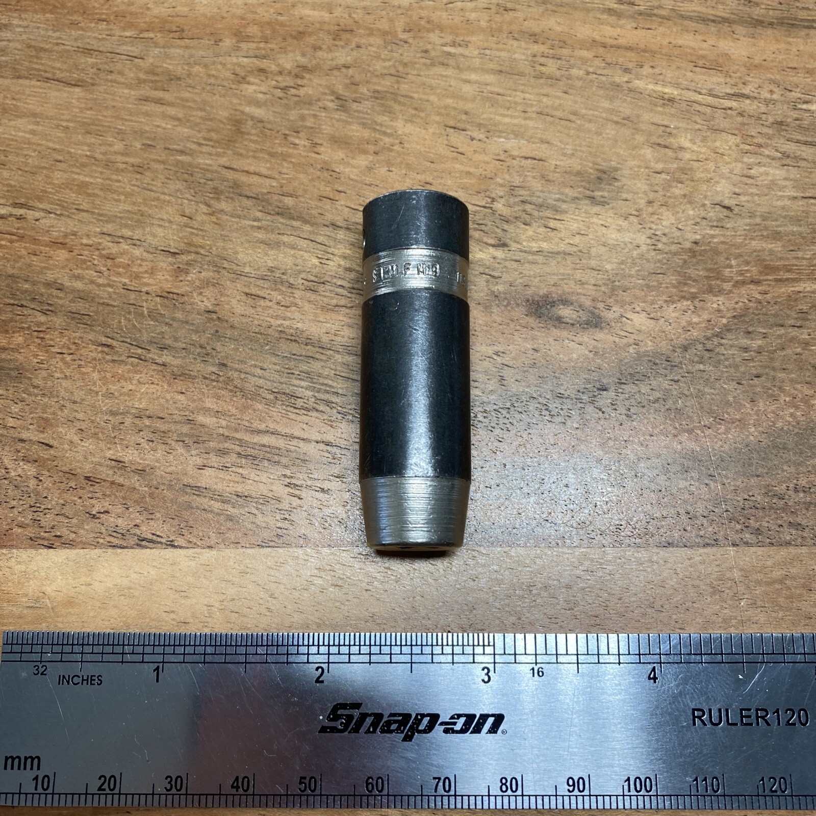 Snap on 3/8 drive 9mm metric deep 6 point vintage socket SIMFM9