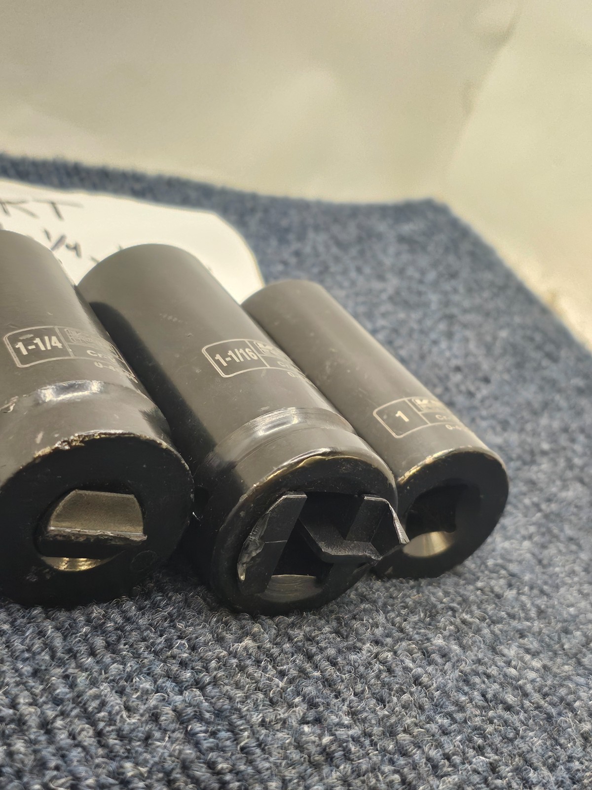 K-T Industries 0-4640, 0-6634, 0-4632: Cr-V Deep Impact Sockets – Black