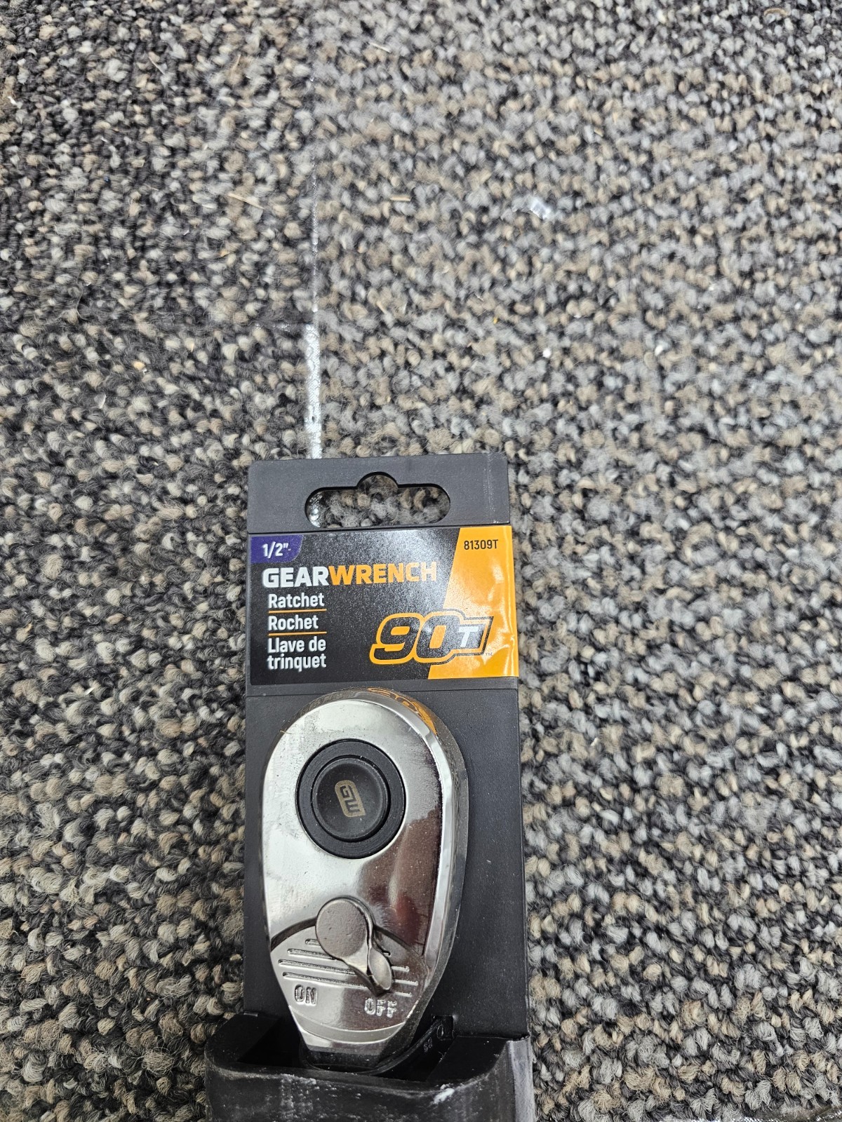 Gearwrench 81309T 1/2” Drive Standard Ratchet Quick Release Teardrop 90T