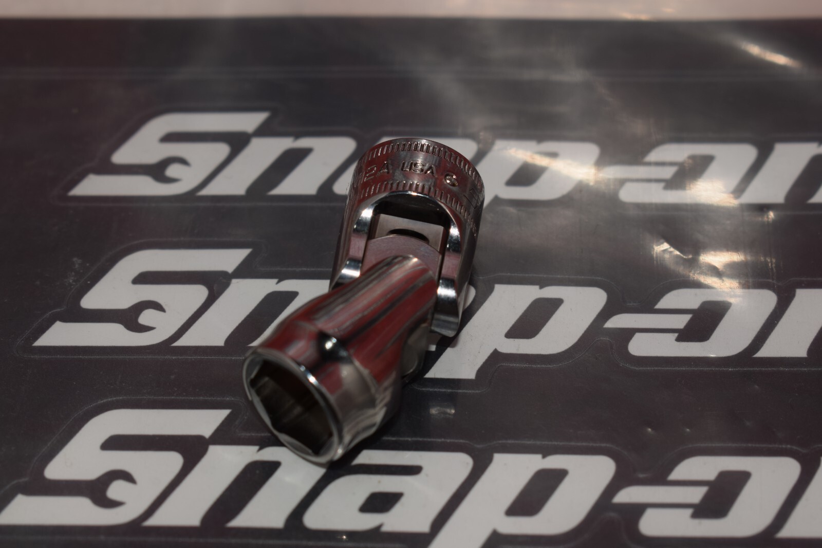 Snap-on Tools NEW 3/8″ Drive 12mm Metric Shallow 6PT Swivel Socket FSUM12A #64
