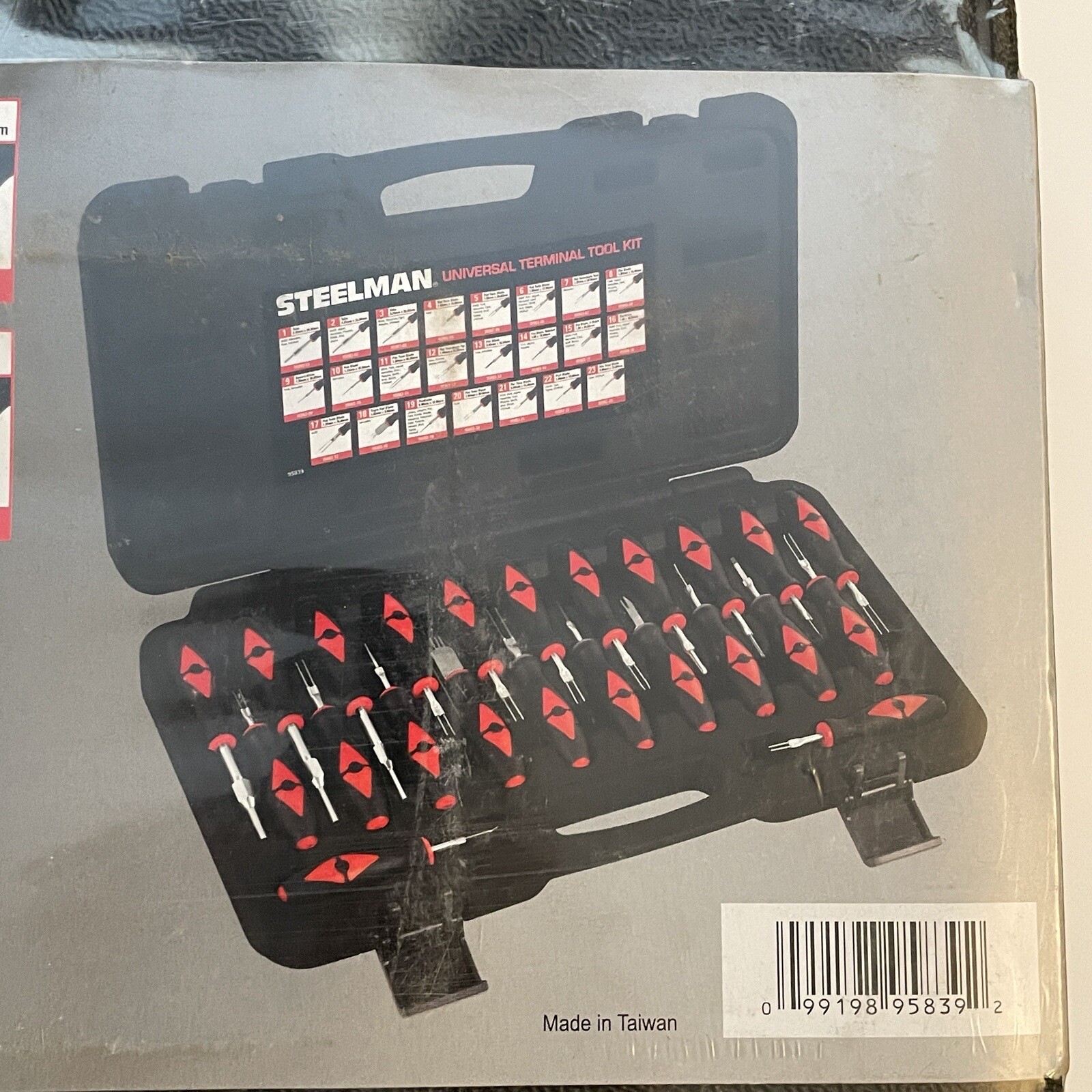 STEELMAN 95839 Universal Terminal Tool Kit 23 Pieces with Case