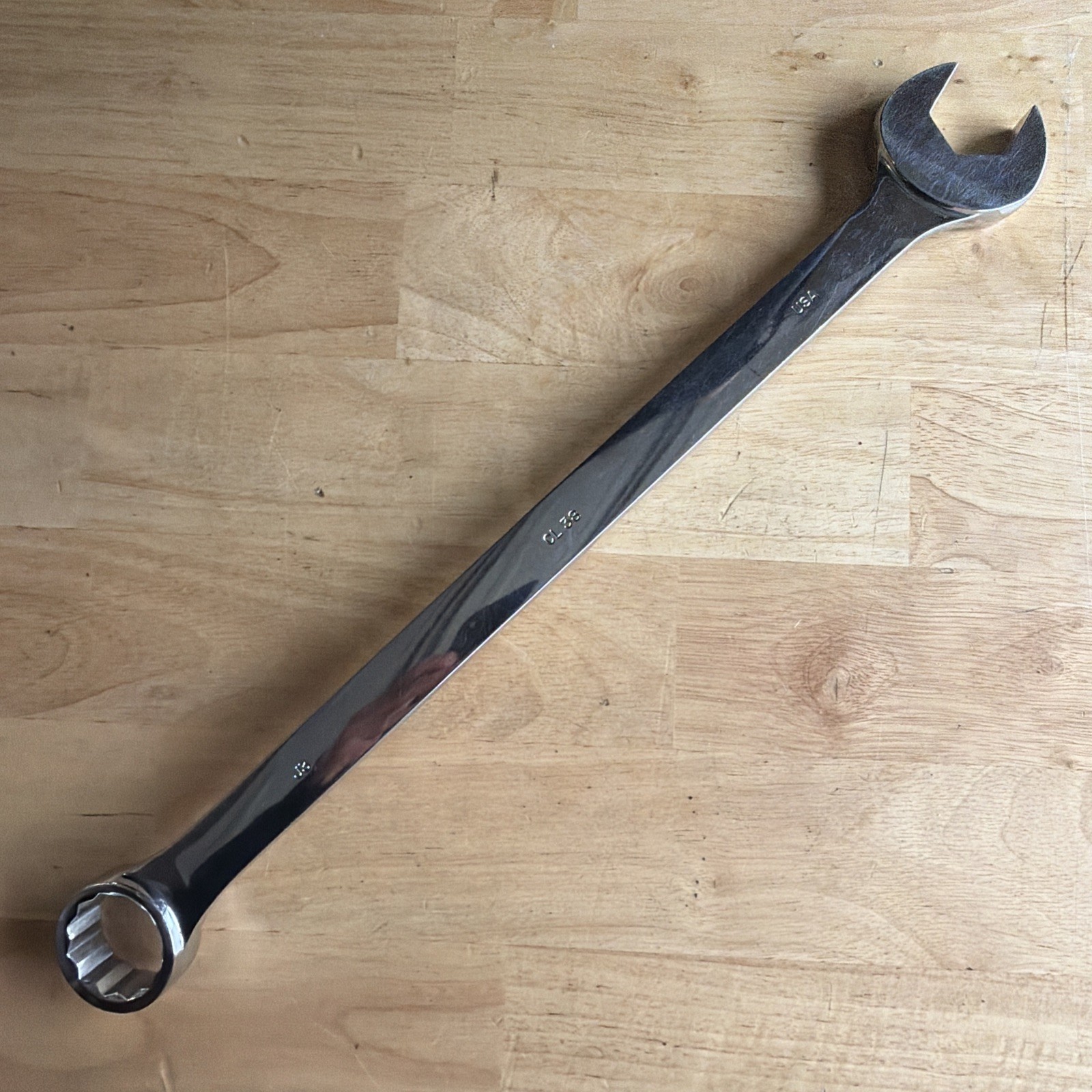 Mac Tools 1-3/16″ Combination Wrench 12 Point CL38 Made in USA