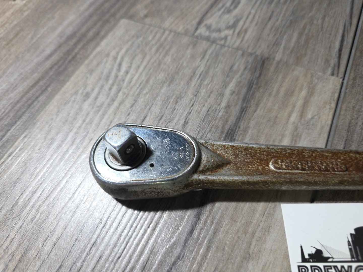 Indestro Super No. 3201 Ratchet 1/2″ Drive – Made in USA – Vintage