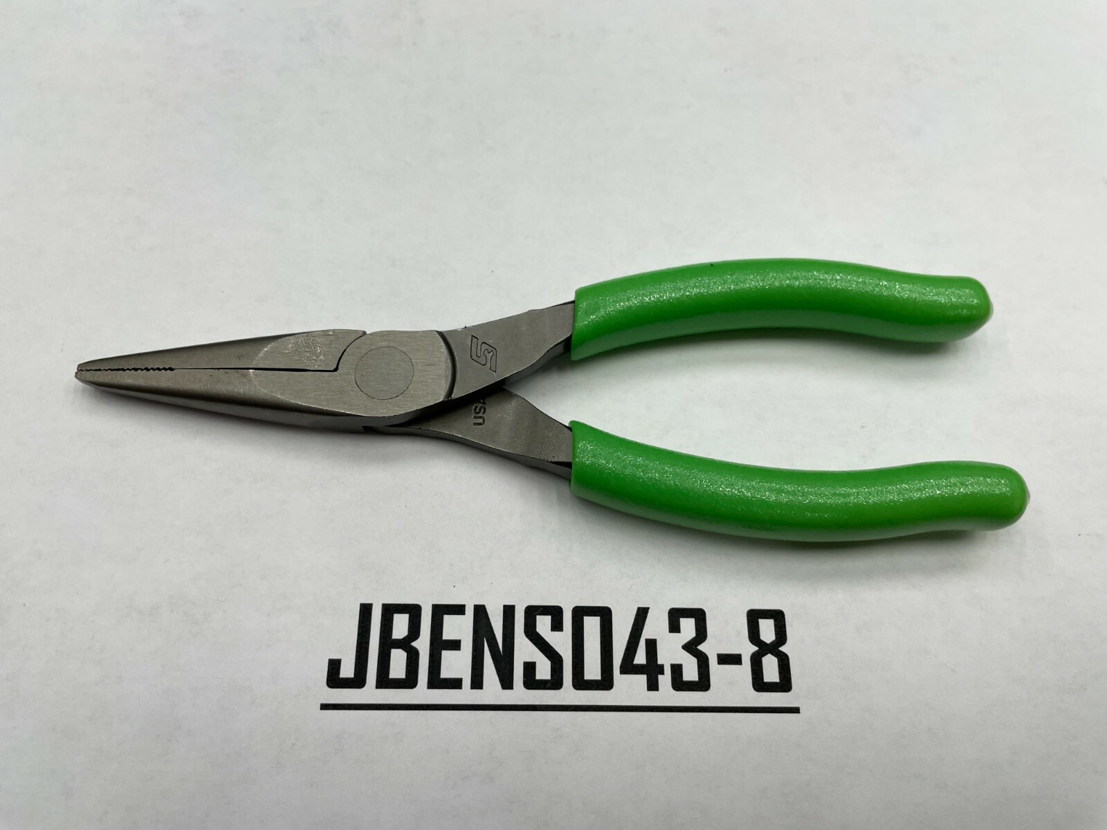 Snap-on Tools USA NEW GREEN 6″ Soft Grip Needle Nose Pliers 95ACFG