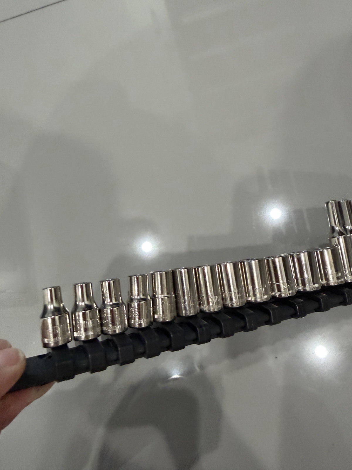 Craftsman USA 21pc Deep And Shallow 1/4″ Drive Metric Socket Set, 6PT