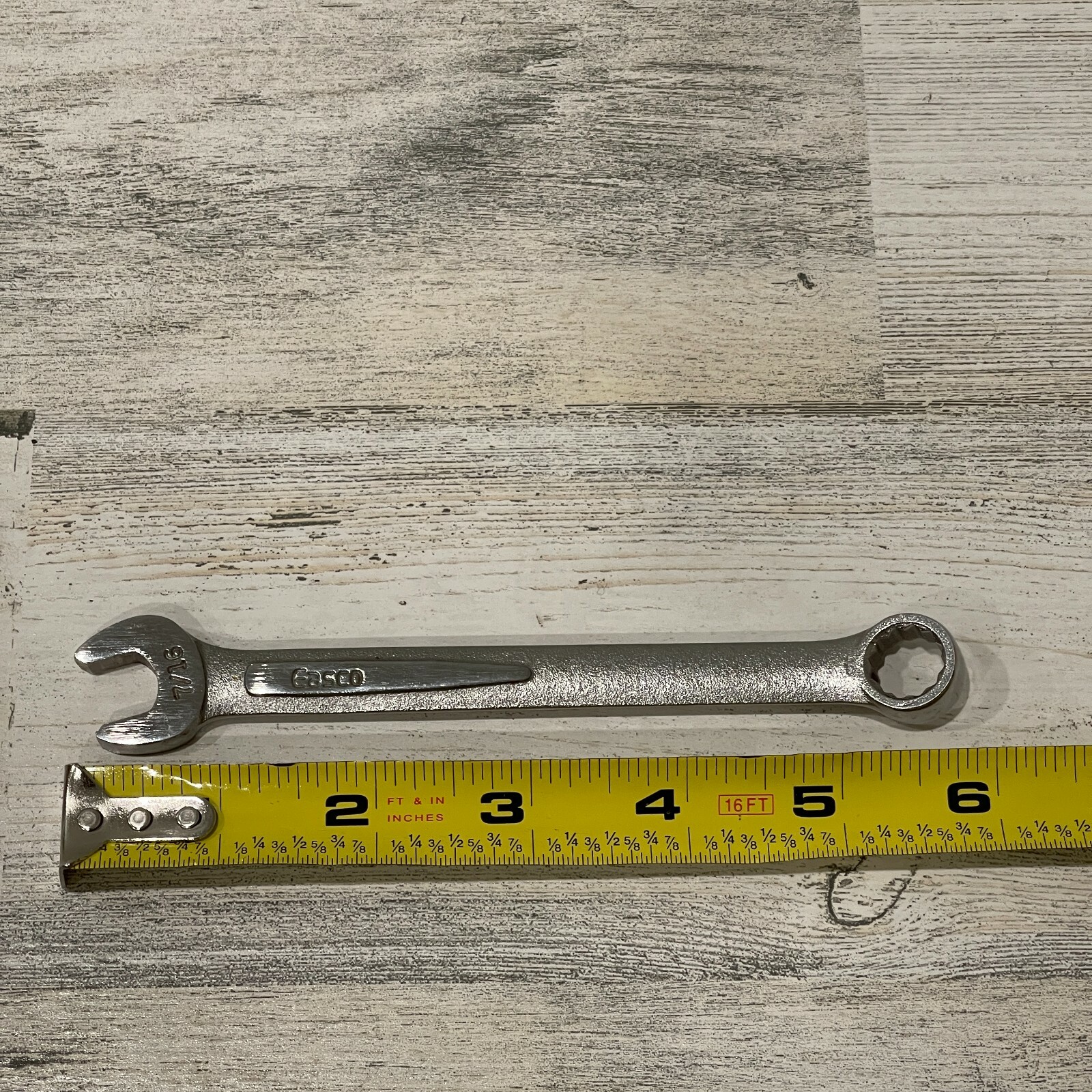 Easco 63114 7/16″ Combination Wrench 12 Point Made in USA NOS
