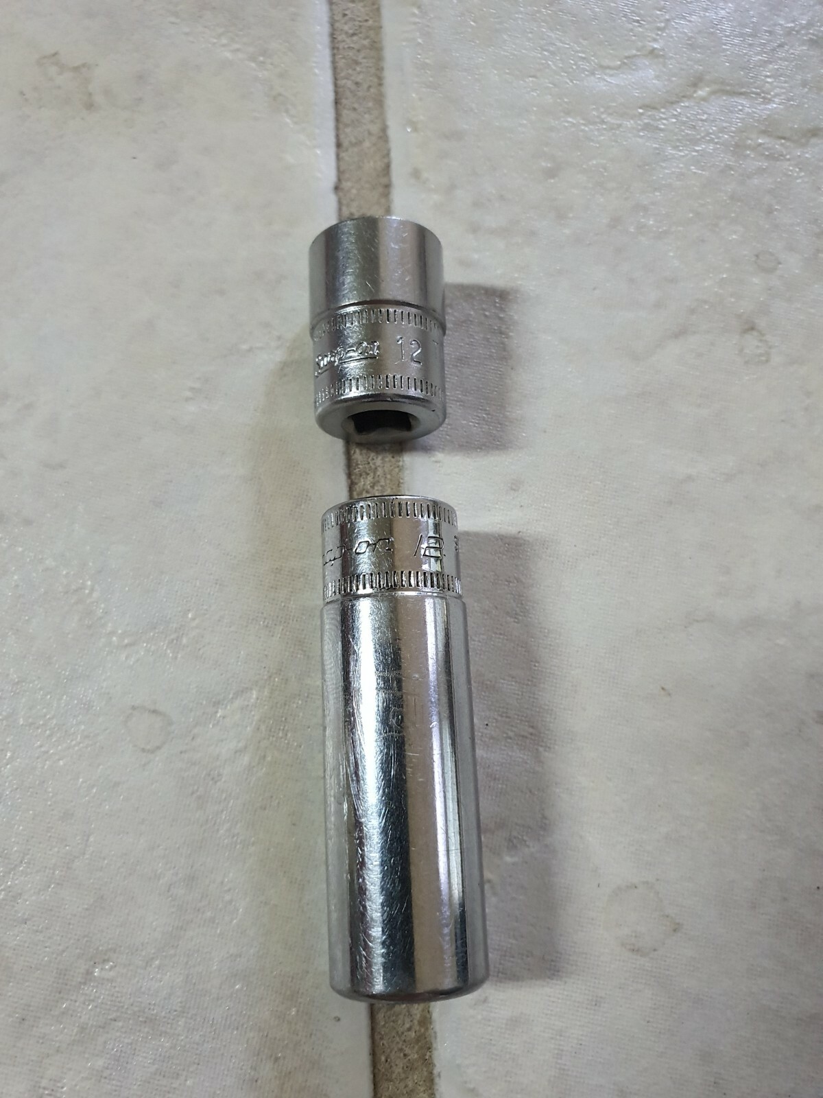 SNAP ON TMM12 AND STMM12 1/4″ DRIVE METRIC 6PT DEEP AND SHORT SHALLOW SOCKET USA