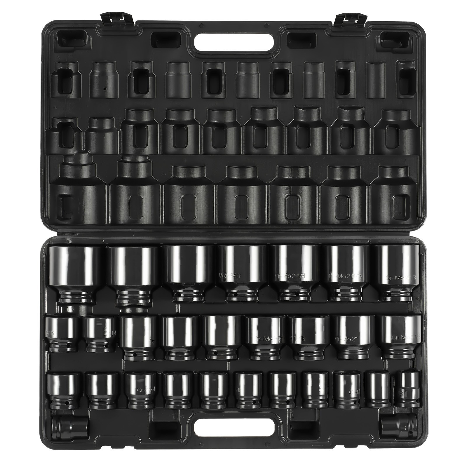 Impact Sockets Set 3/4 Inch Drive 29 PCS 3/4 inch – 2-1/2 inch 6-Point Set