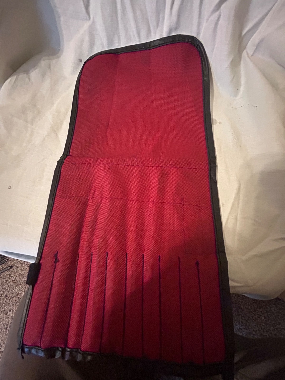 Snap On PPC710BK 8 Piece Punch and Chisel Set with Red Pouch Incomplete USA