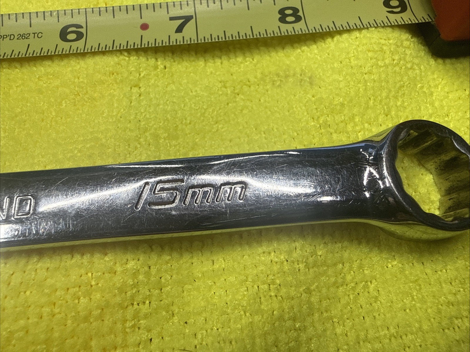 Snap-On Tools SOEXM15 15mm Metric 12 Point Flank Drive Plus Combination Wrench
