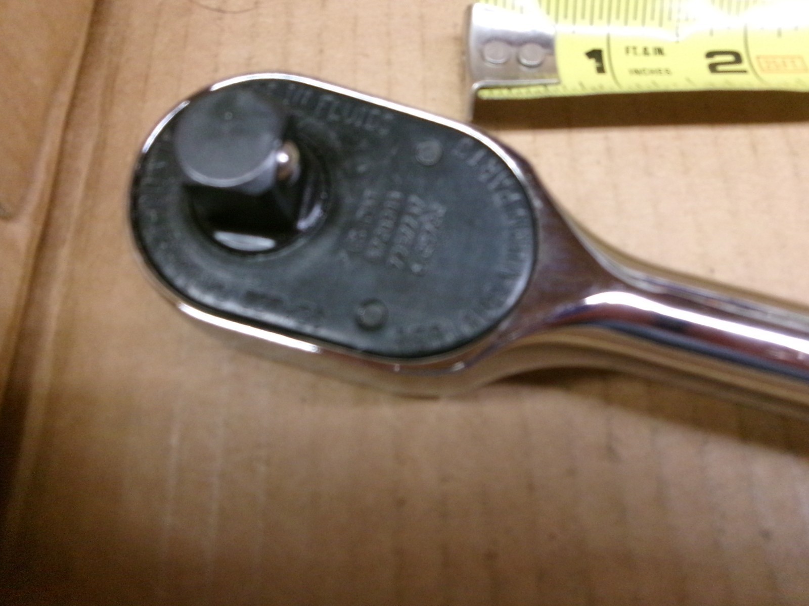 Snap-on USA 1/2″ Drive Long Comfort Grip Handle Ratchet No SHL80A