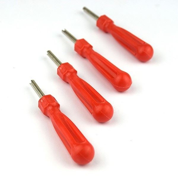 Car Repair Tool Tire Valve Stem Core Remover 6 Pack Lightweight Portable
