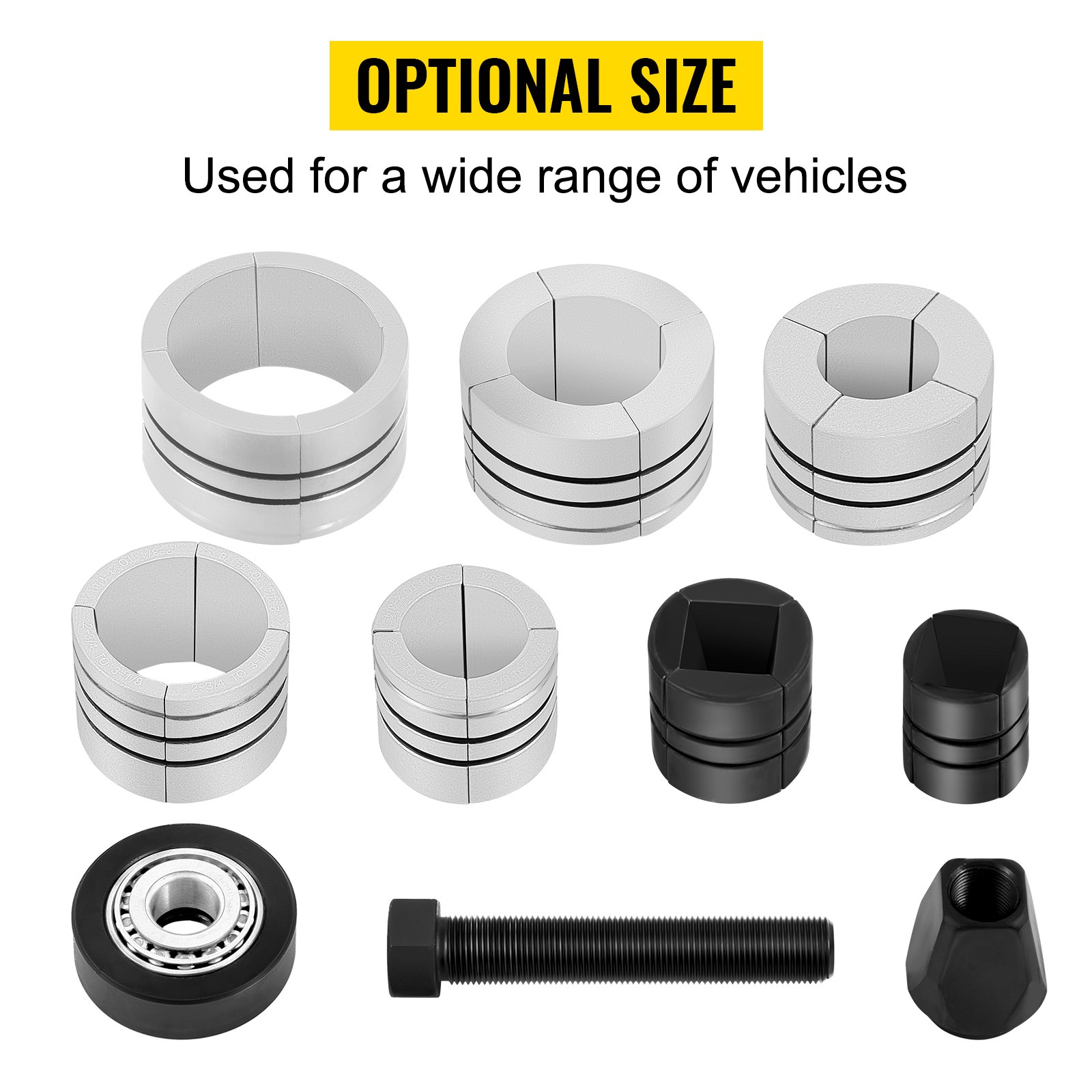 VEVOR Exhaust Pipe Stretcher Expander Tool Kit 1-5/8″ to 4-1/4″ Pipe Expander