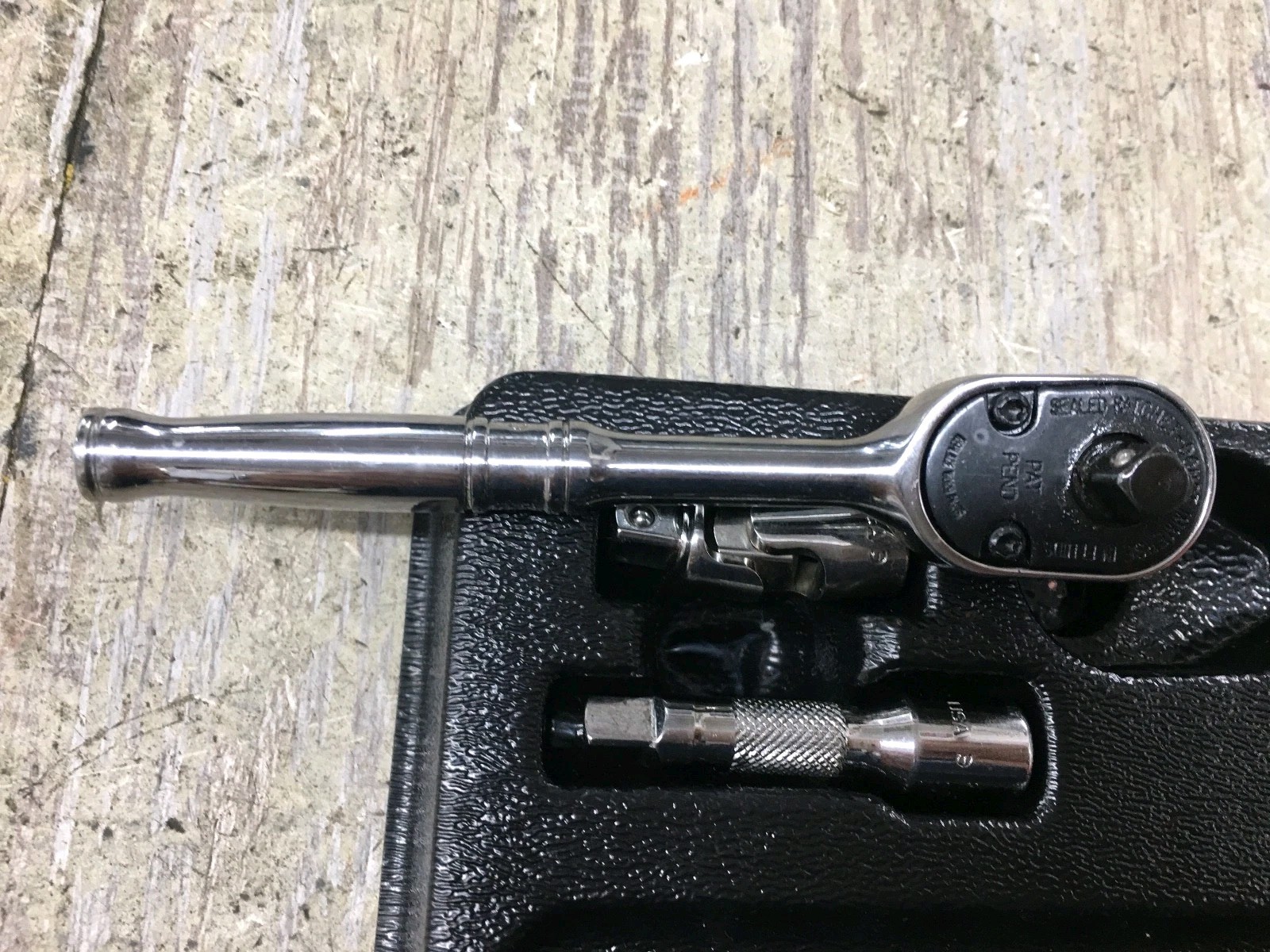 NEW Snap-on 117TMM 17 pcs 1/4″ Drive Hexagonal Ratchet Metric Set