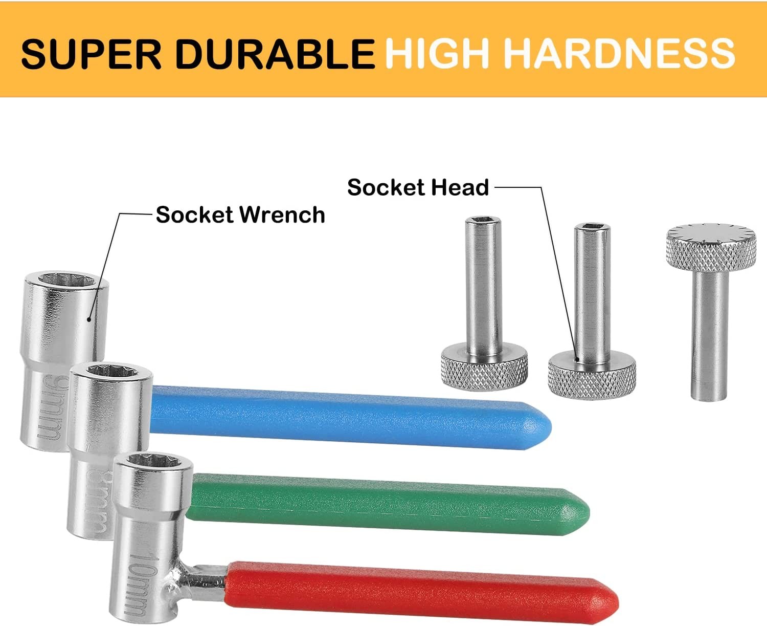 6PC Valve Tappet Adjusting Tool Set for HONDA YAMAHA SUZUKI KAWASAKI MOTORCYCLES