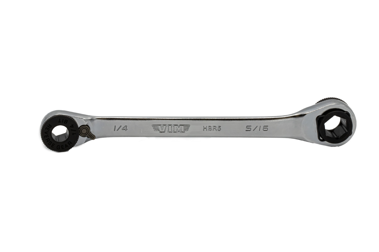 VIM Tools HBR5 1/4″ and 5/16″ Hex Micro Bit Ratchet with 1/4″ Square Drive