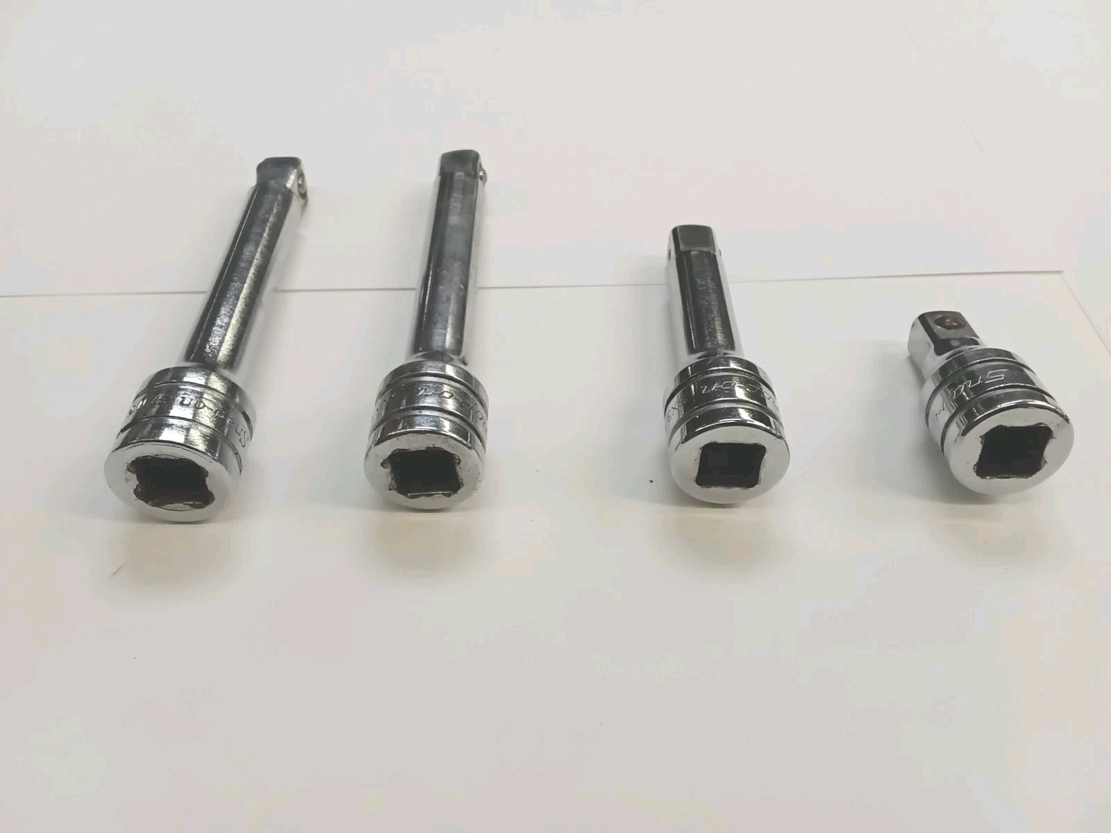 Lot of 4 Snap On Tools ½” Drive Socket Extension Bar- SXW5, SX5, SX3, SX2