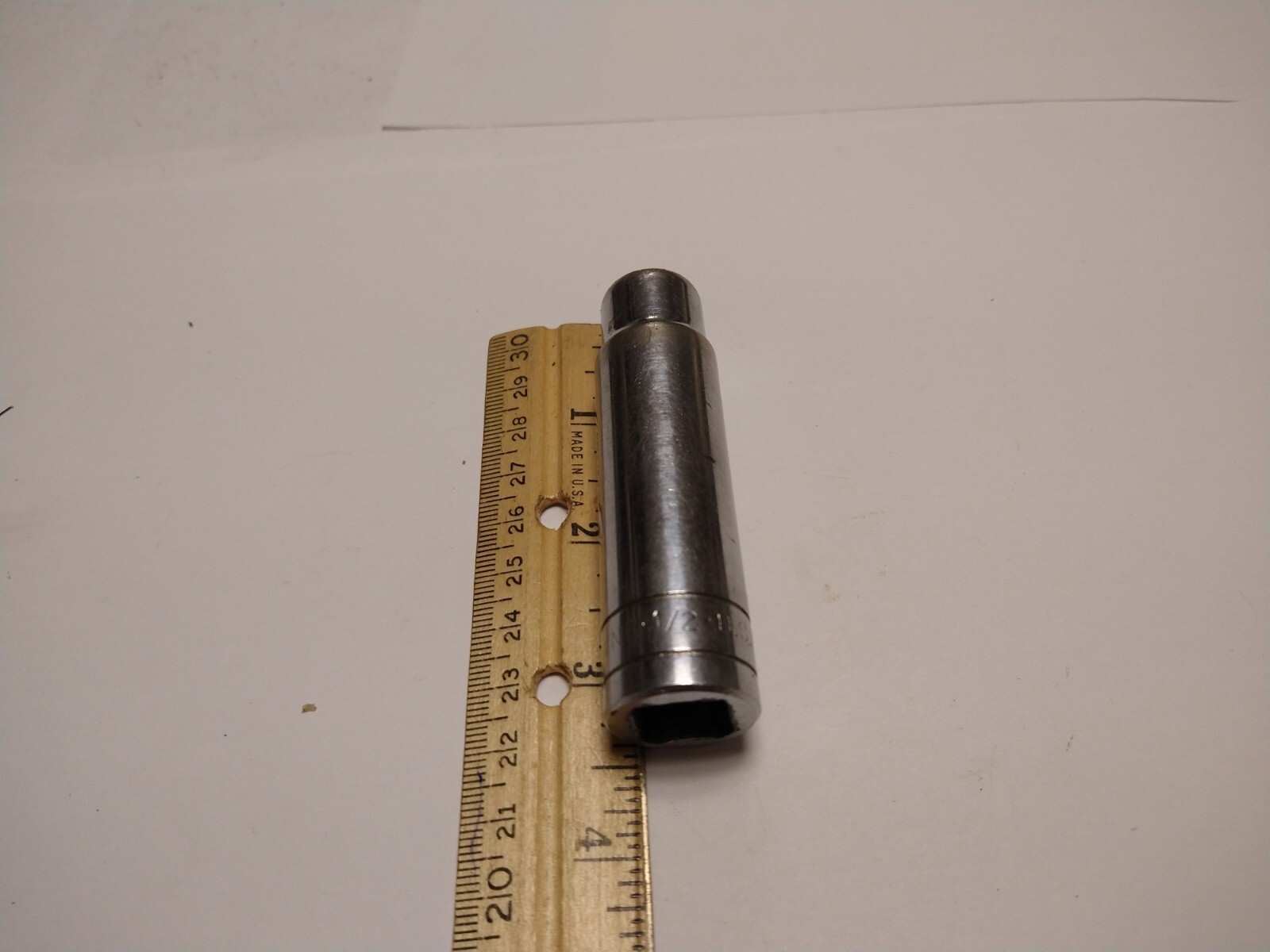 SK Wayne 1/2″ Drive 12 Point 1/2 In. Deep SAE Socket USA 40816 S117