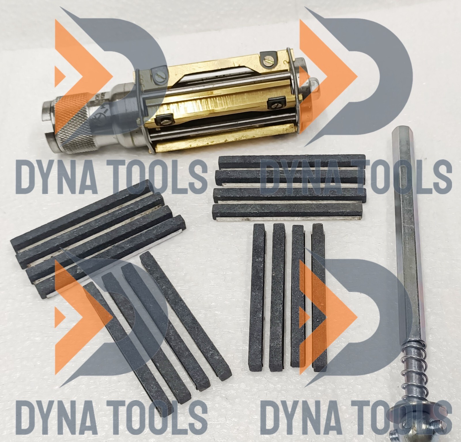 Hall Toledo Cylinder Engine Hone Kit 45 TO 65MM Honing Machine + 5x Set Stones