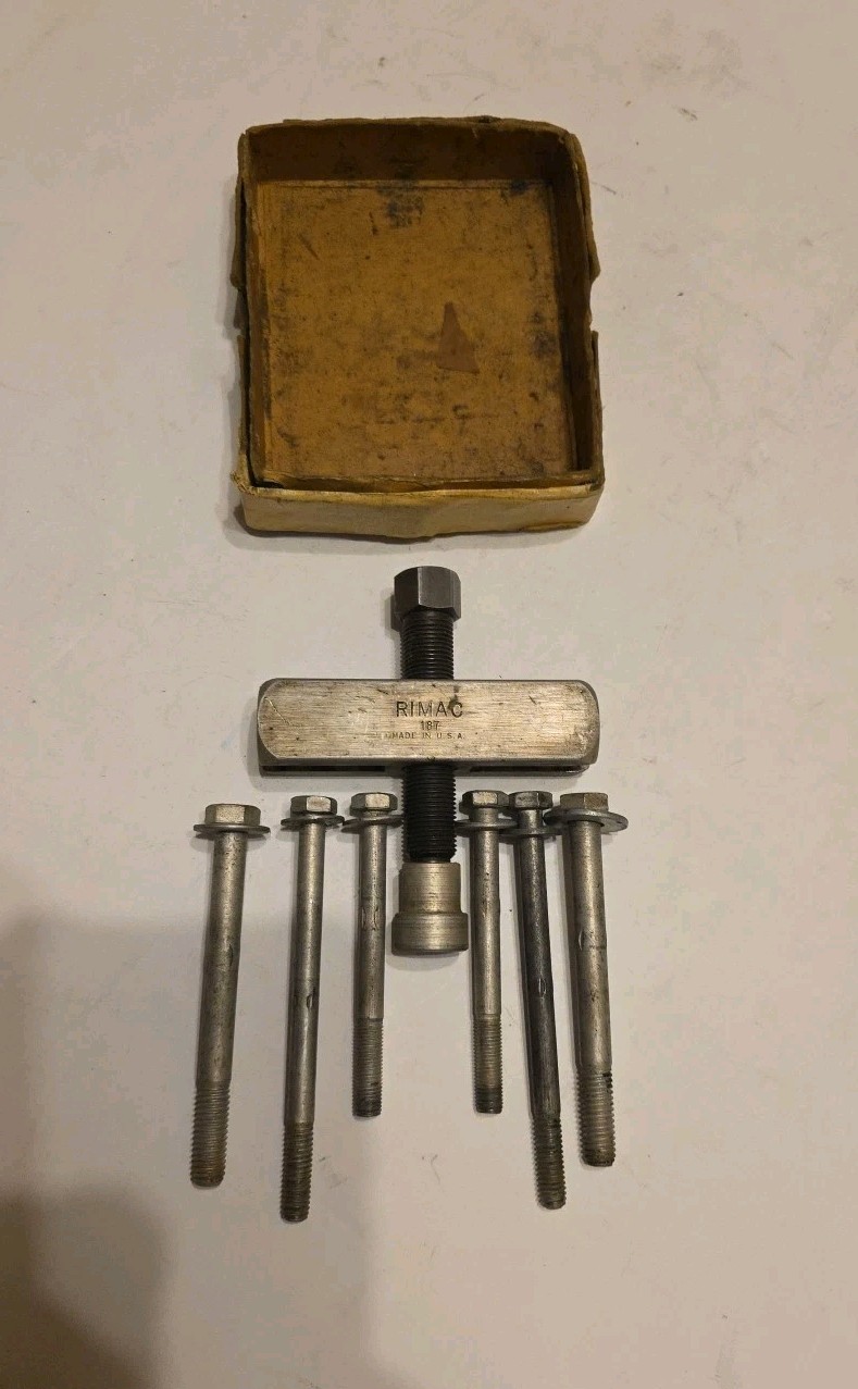 Vintage Small Puller Pilley Gear Steering USA 🇺🇸 RIMAC 187 Fast USPS Priority
