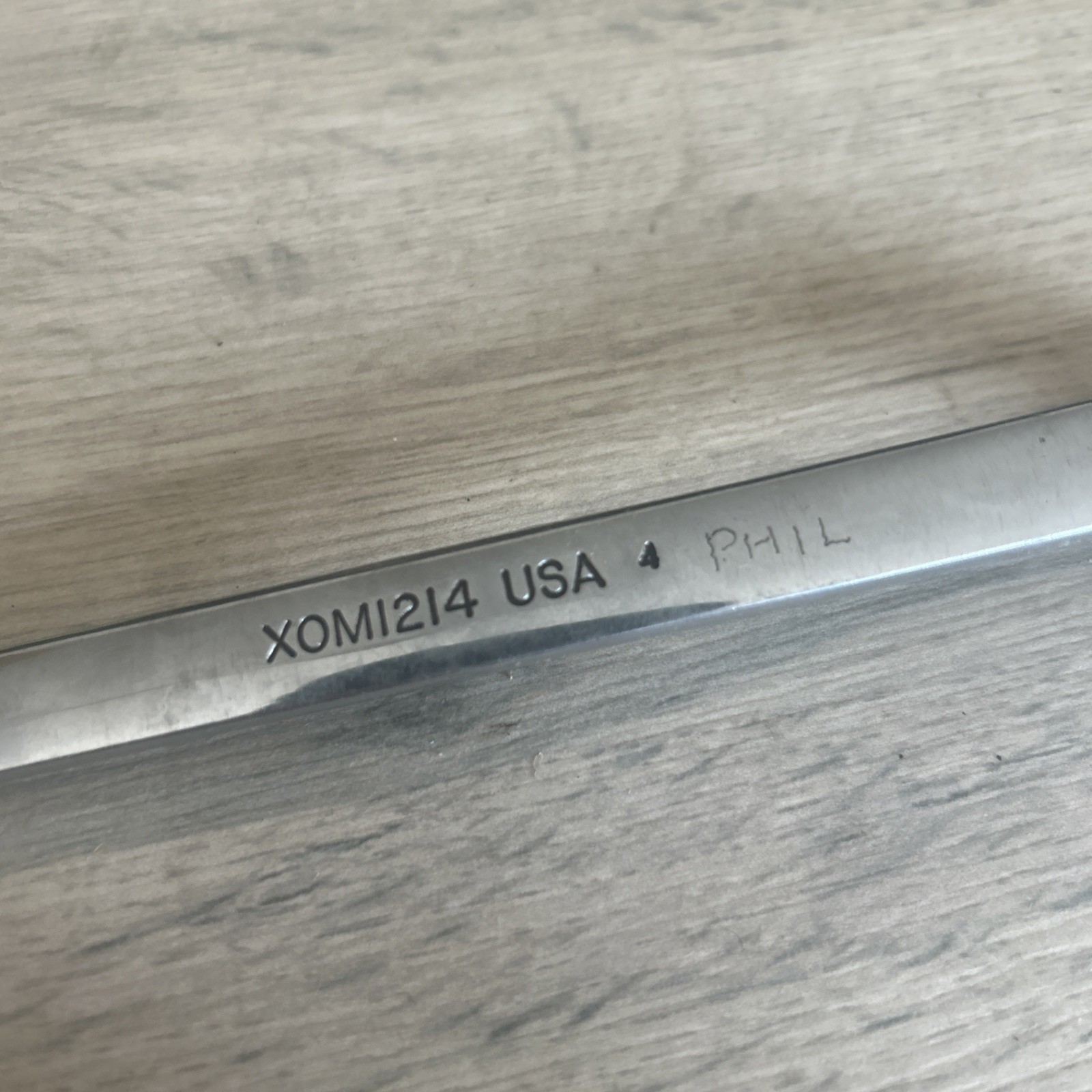 Snap-on XOM1214 12–14 mm 12pt Flank Drive 60° Deep Offset Box Wrench Spanner