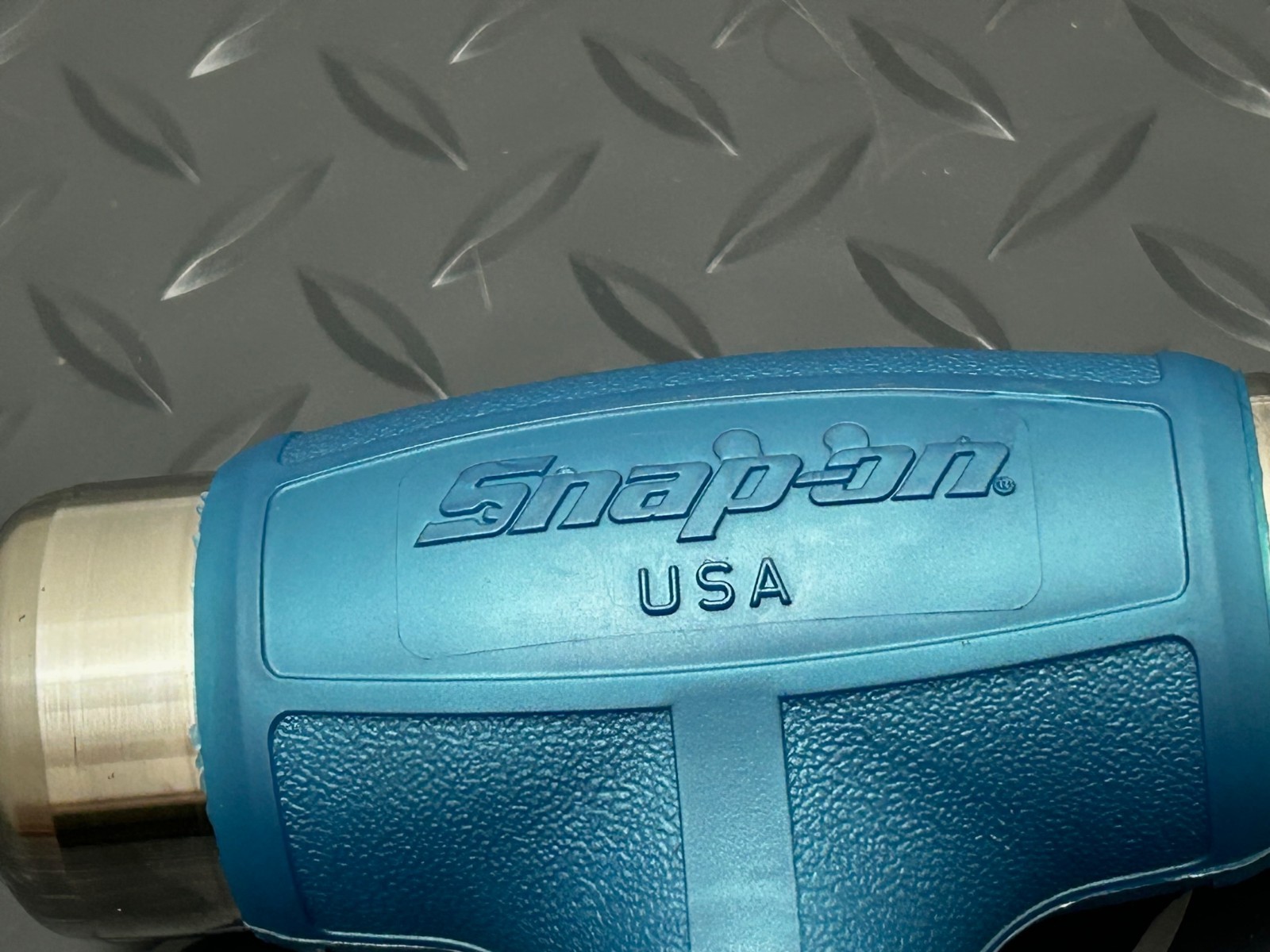 Snap On Tools NEW HBBD40PB 40oz Pearl Blue Dead Blow Ball Peen Hammer USA