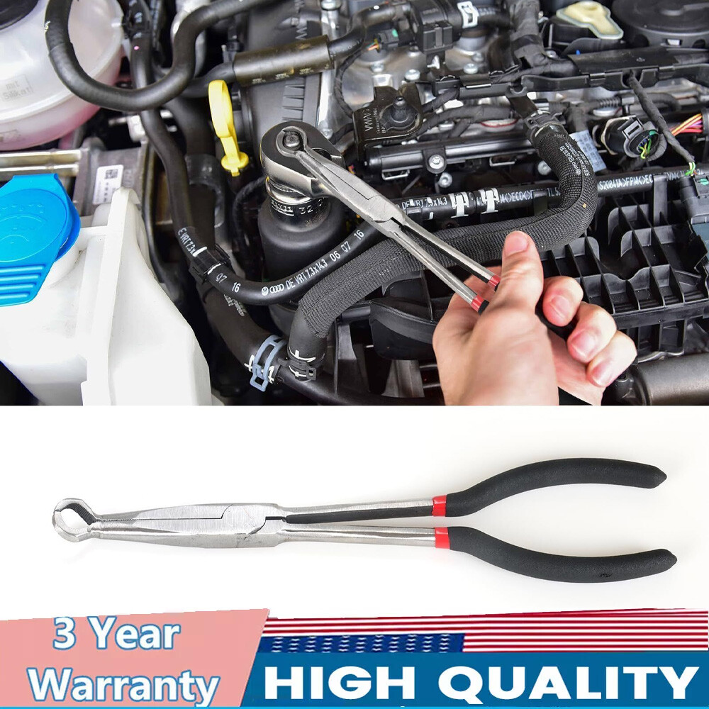 11″ Long Spark Plug Removal Pliers Electrical Disconnect for Car Connectors