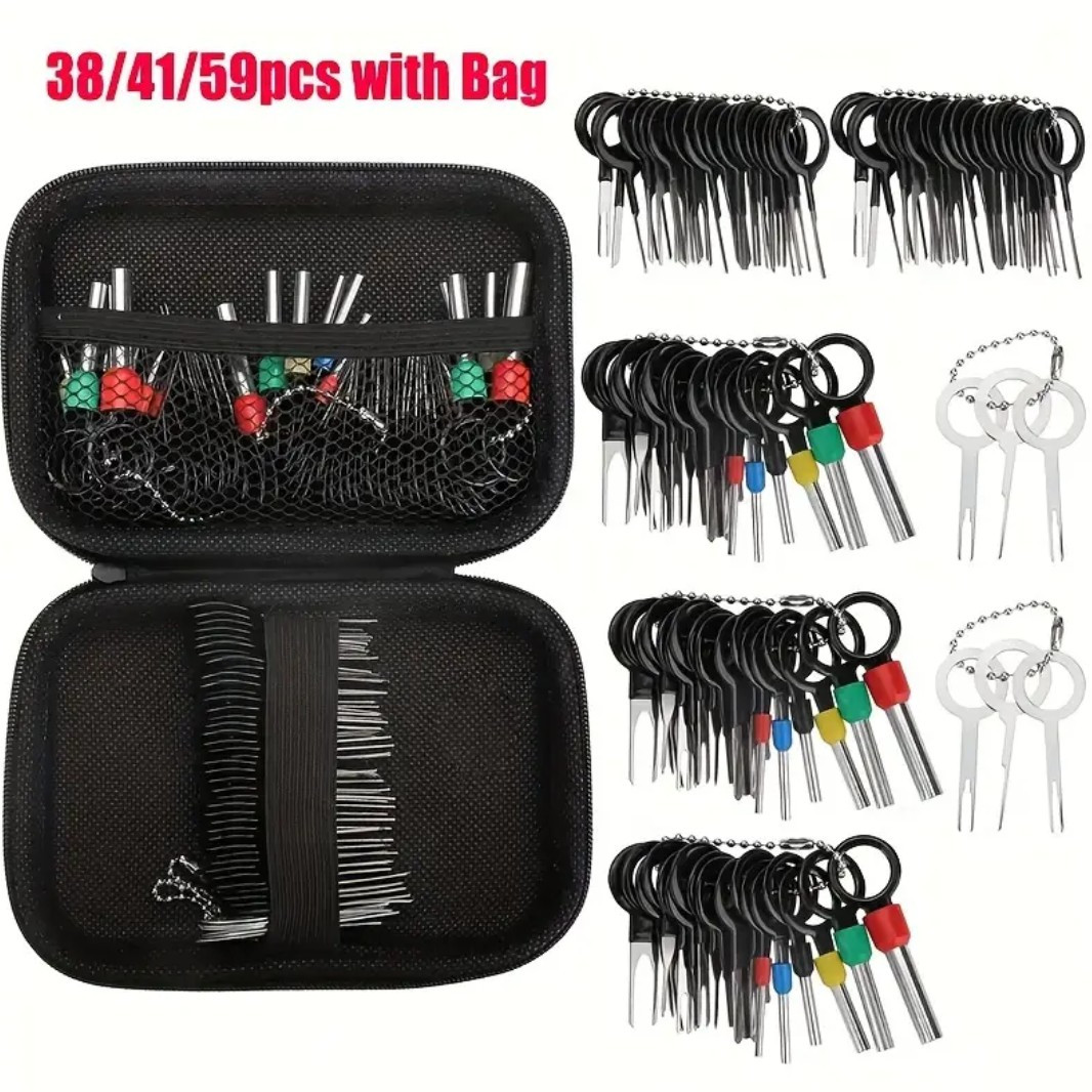 Automotive/Industrial Electrical Wire Connector – Repair – Key Removal Tools Kit