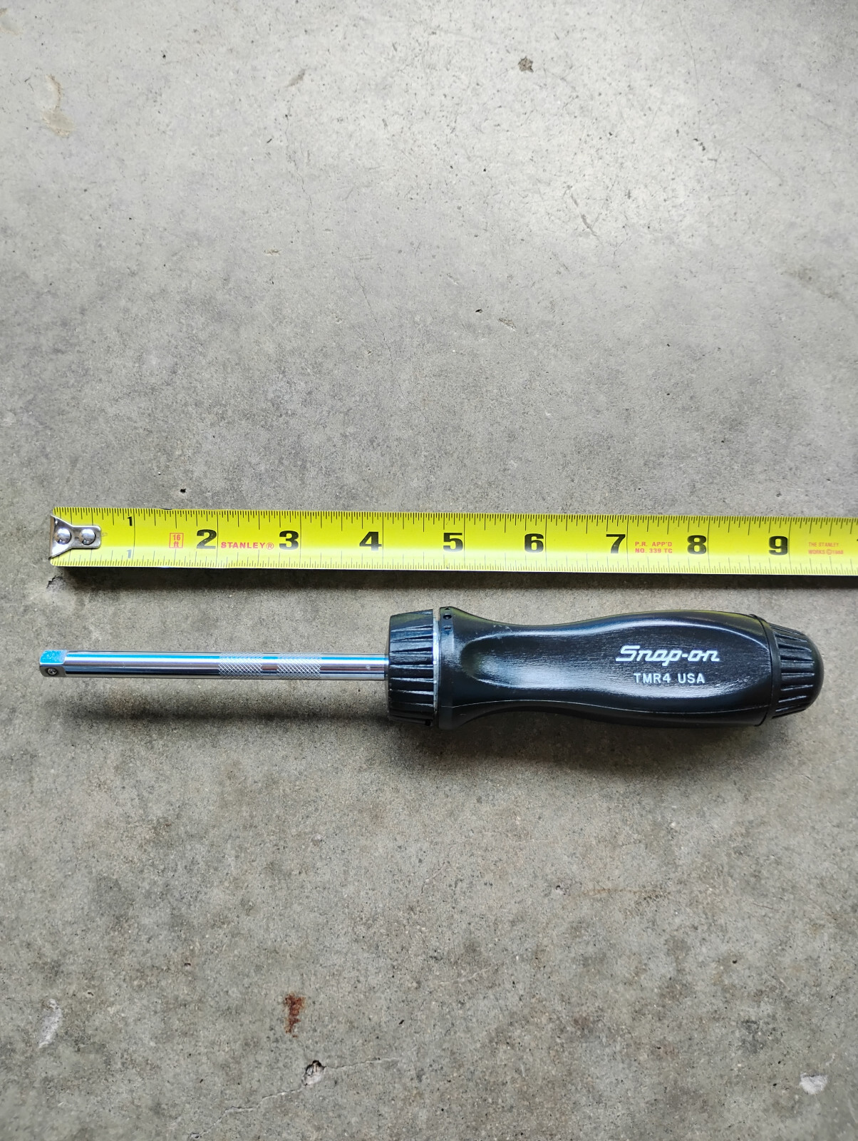 New Snap On TMR4 1/4” Drive Ratchet Driver NOS USA