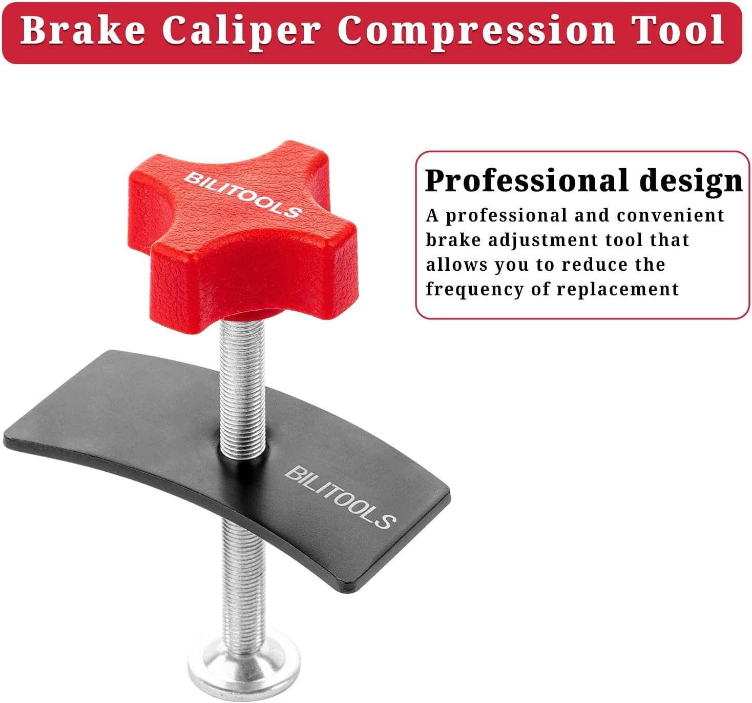 Easy-Use Brake Pad Spreader – Compression Tool for Domestic & Import Vehicles