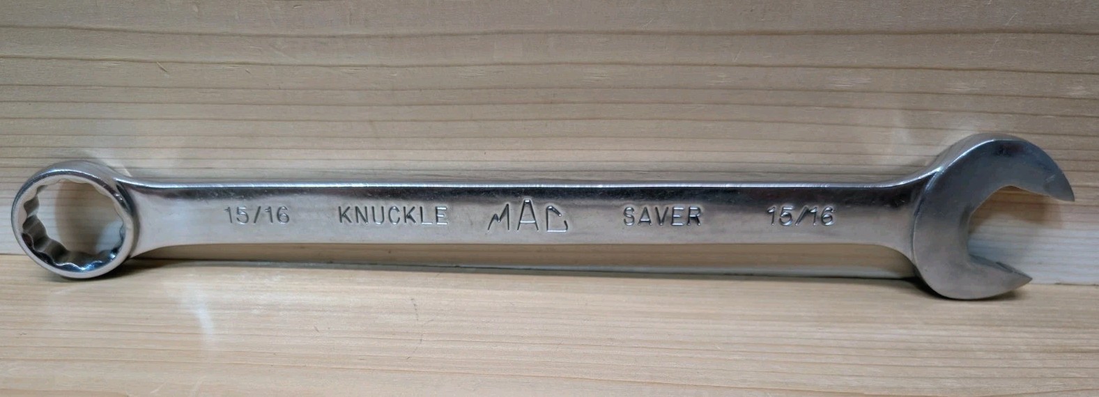 Vintage Mac tools knuckle saver wrench 15/16″ CL302KS Excellent Condition 12.5″