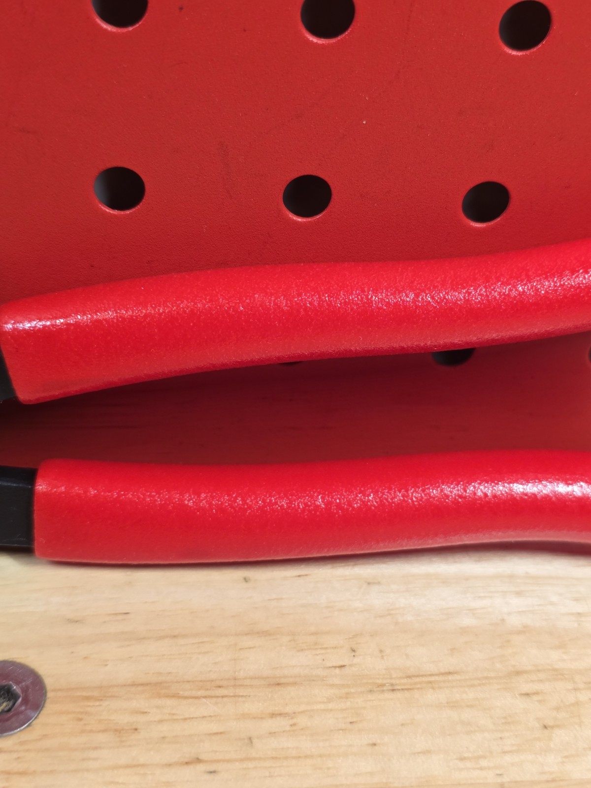 Snap-on Tools 208CCP RED Grip Angle Nose Battery Terminal Pliers LIGHTLY USED